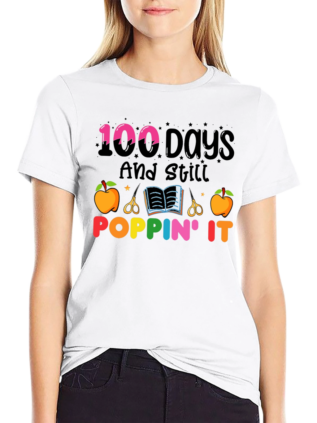 100 Days And Still Poppin It T-Shirt