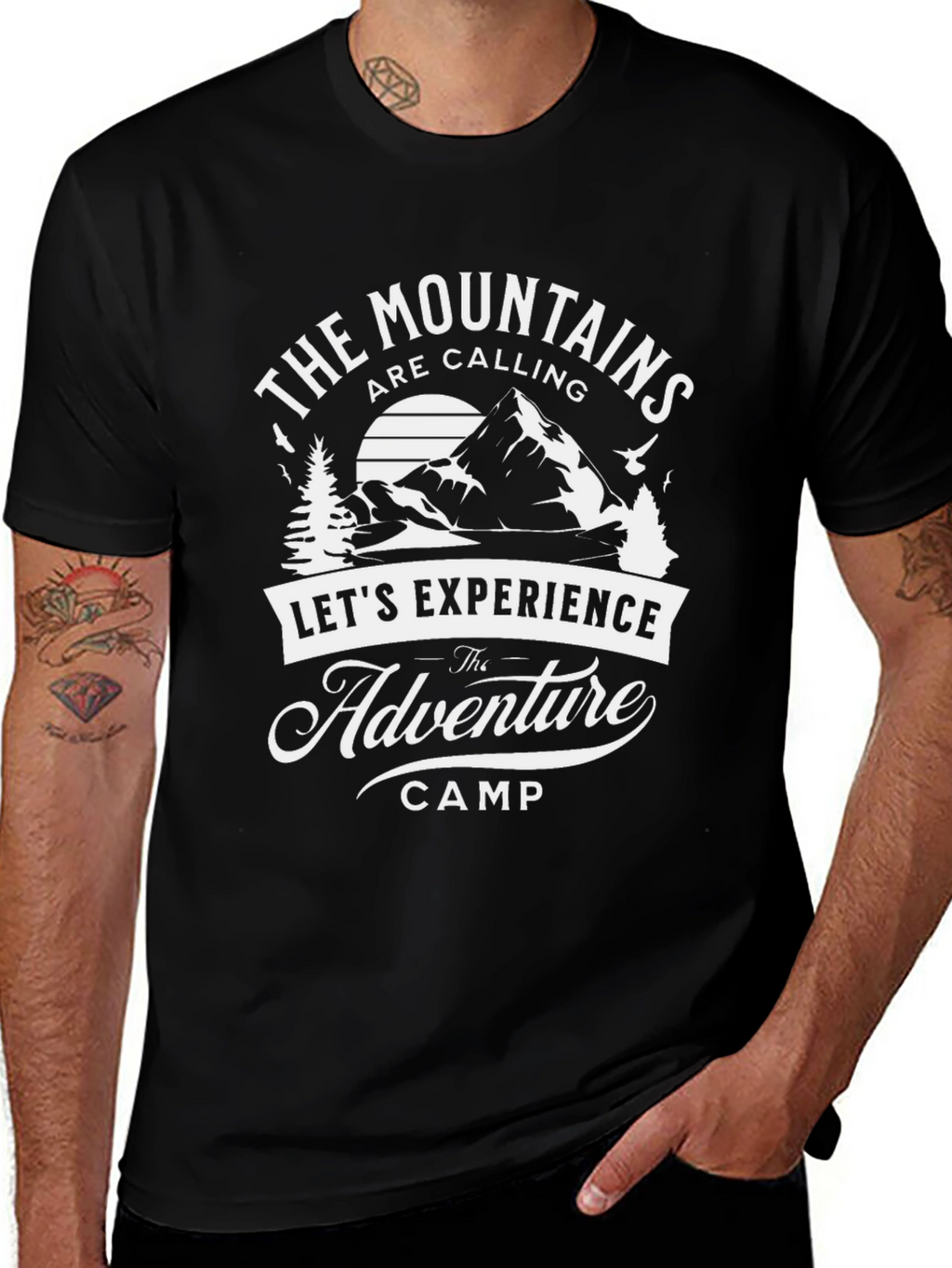 Adventure Camp Graphic T-Shirt