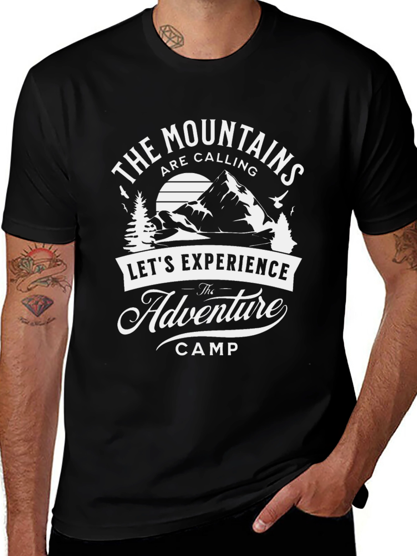 Adventure Camp Graphic T-Shirt