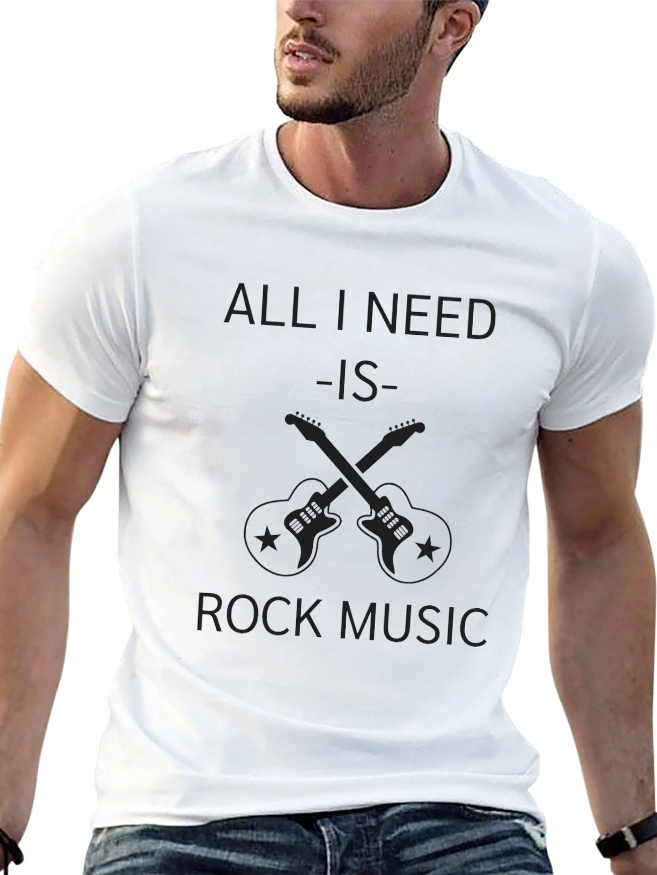 All I Need Is Rock Music T-Shirt