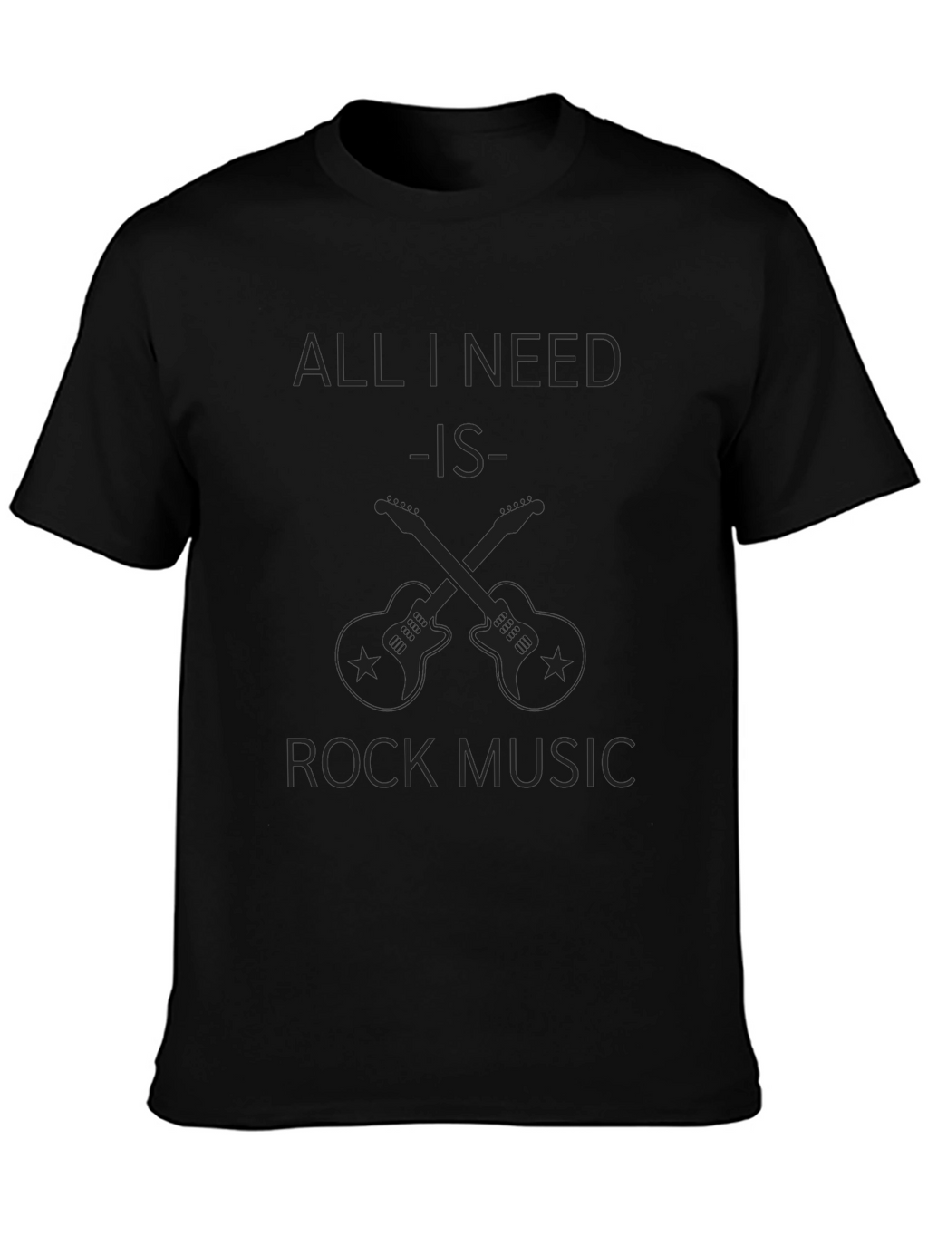 All I Need Is Rock Music T-Shirt