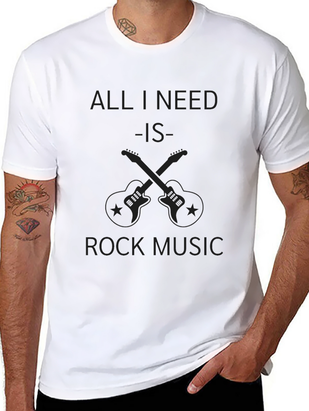 All I Need Is Rock Music T-Shirt