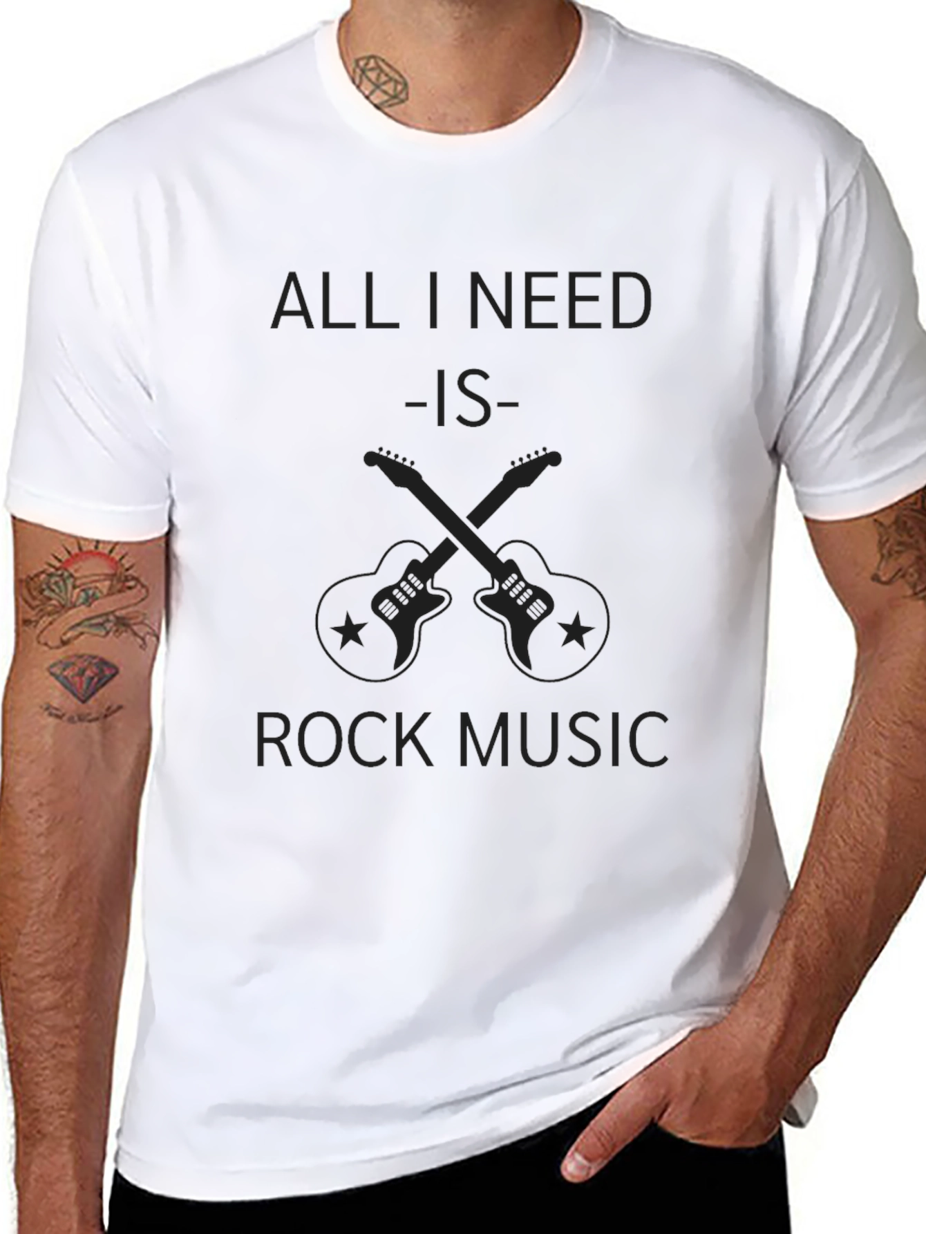 All I Need Is Rock Music T-Shirt