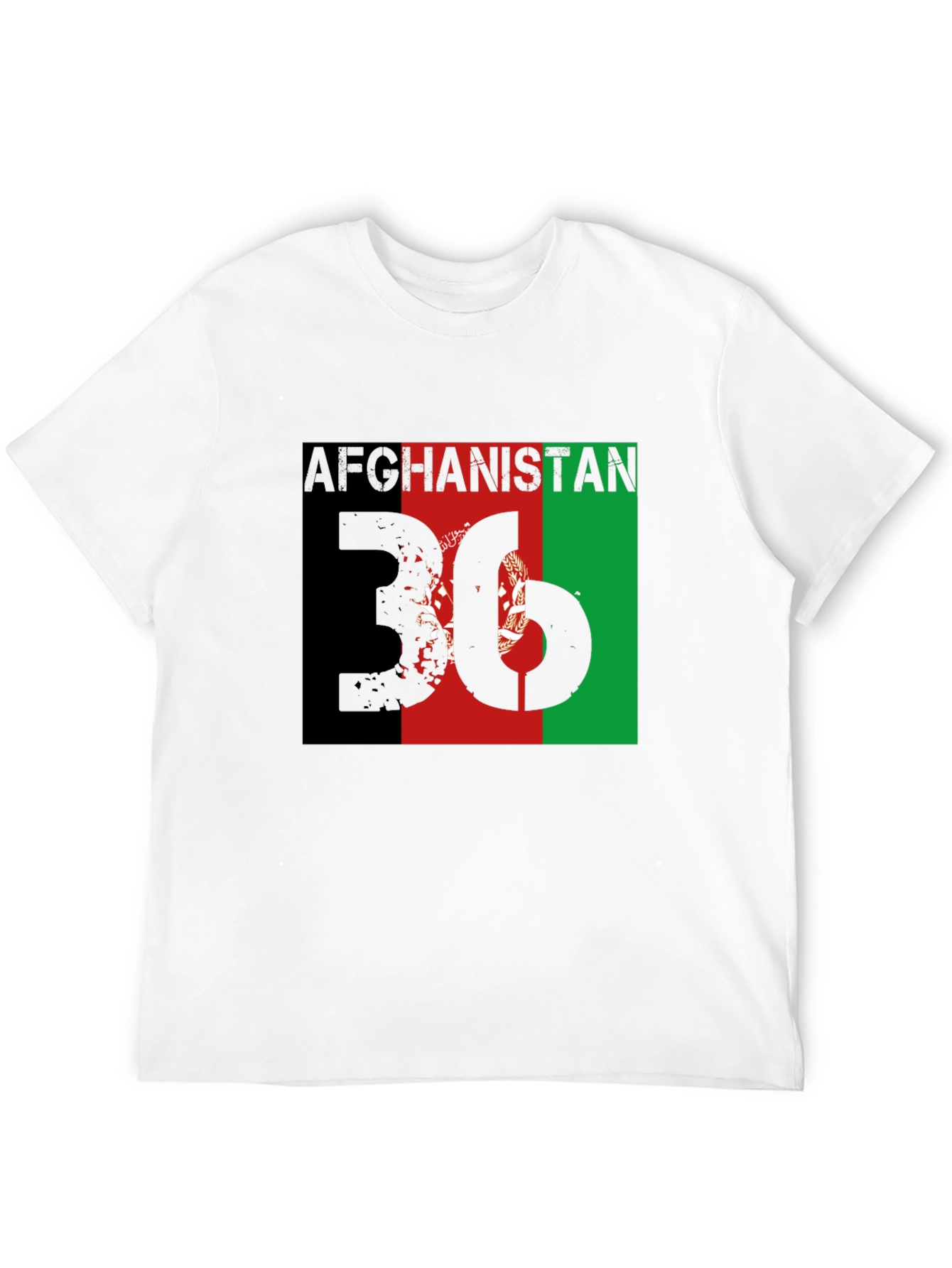 Afghanistan Flag T-Shirt - Patriotic Afghan Pride Tee
