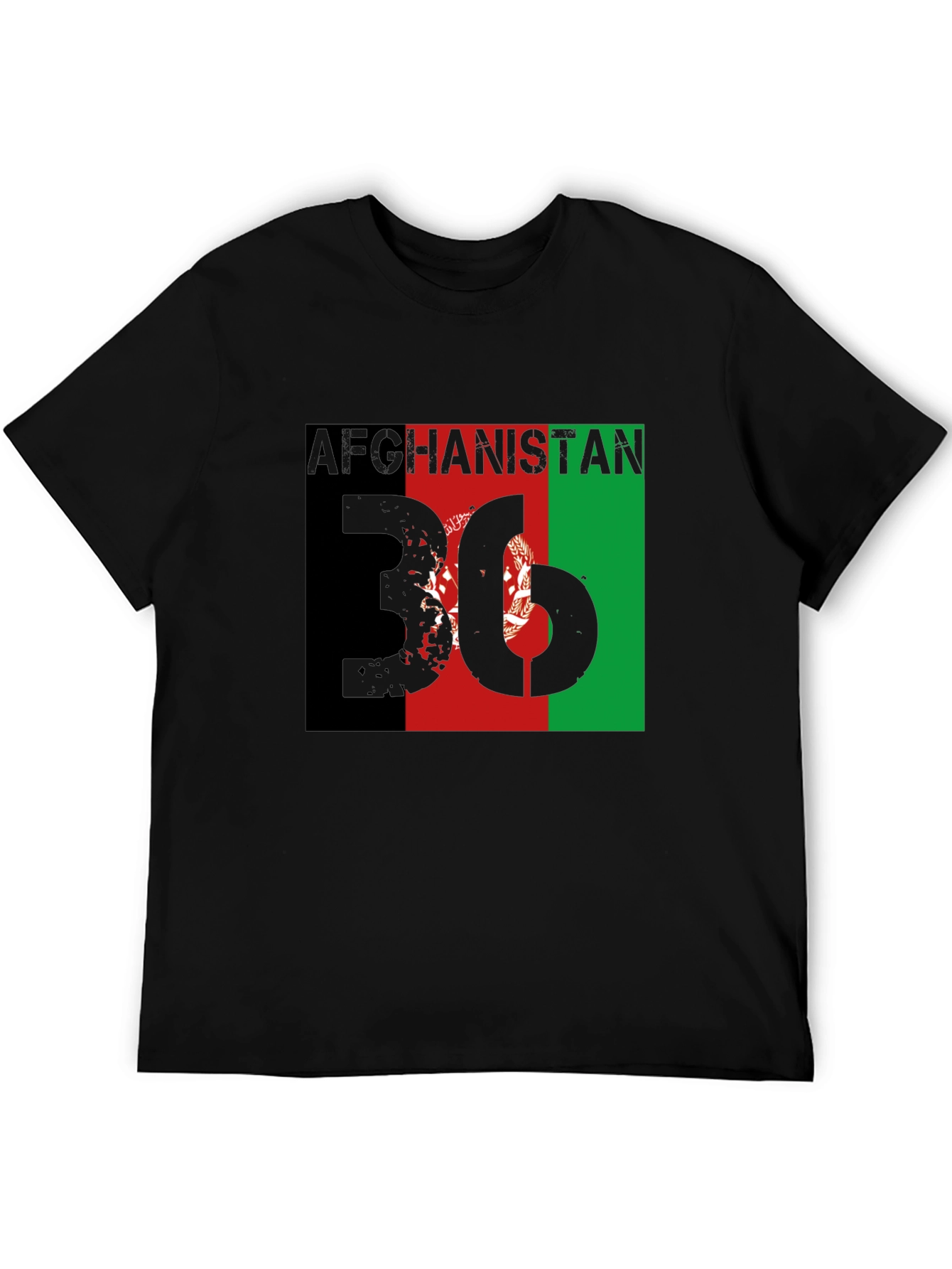 Afghanistan Flag T-Shirt - Patriotic Afghan Pride Tee