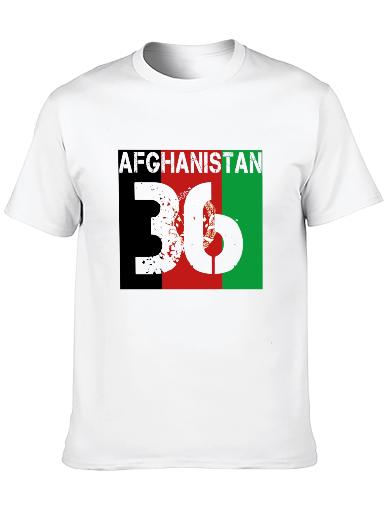 Afghanistan Flag T-Shirt - Patriotic Afghan Pride Tee