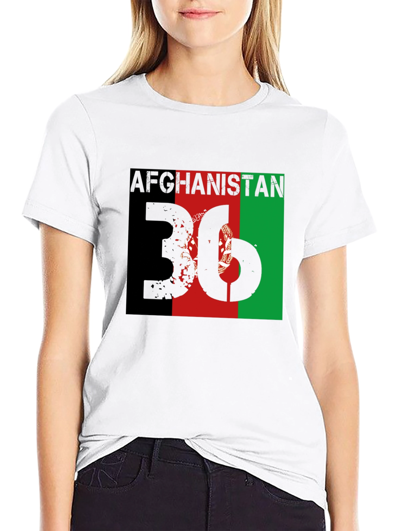 Afghanistan Flag T-Shirt - Patriotic Afghan Pride Tee