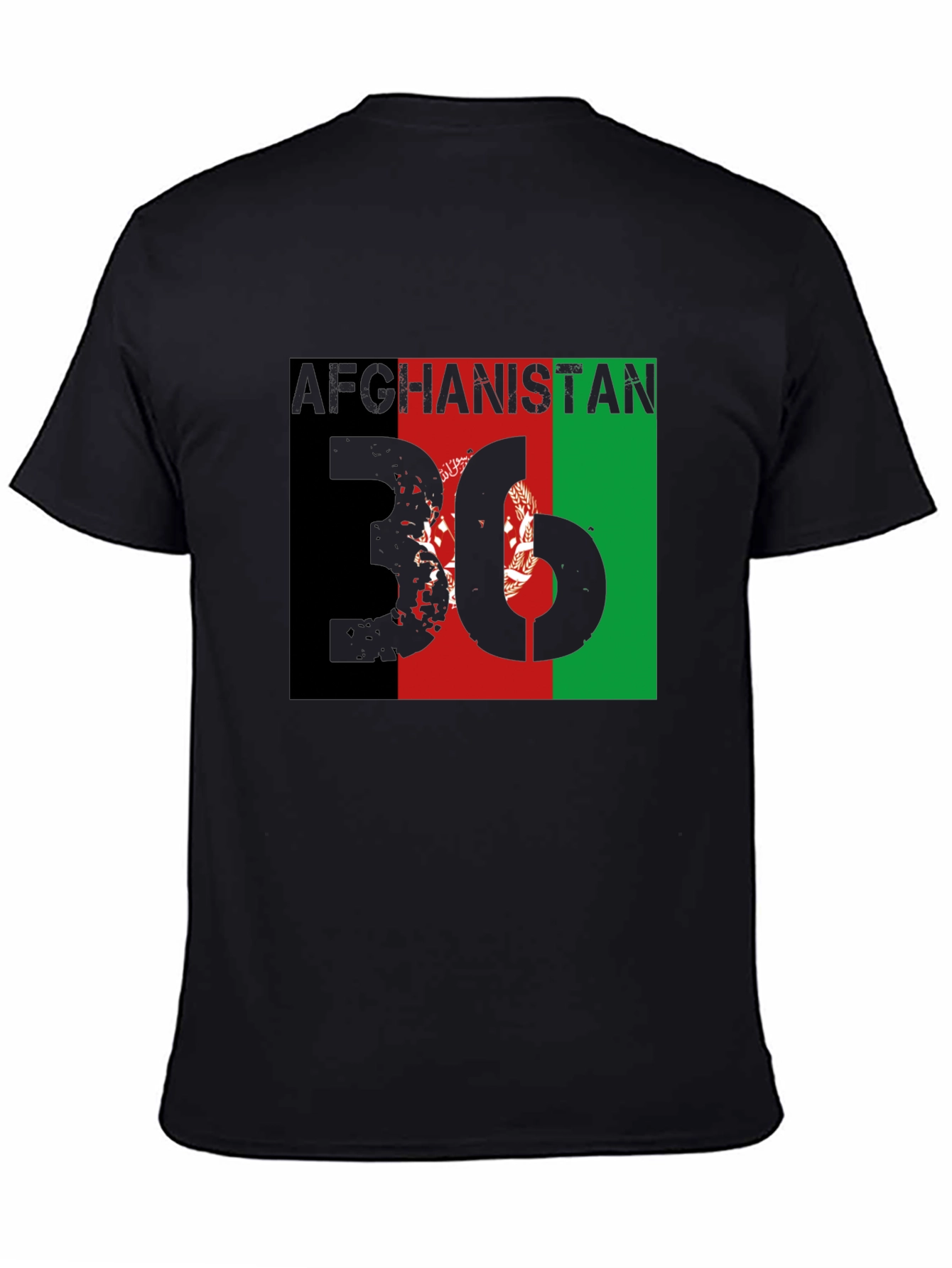 Afghanistan Flag T-Shirt - Patriotic Afghan Pride Tee