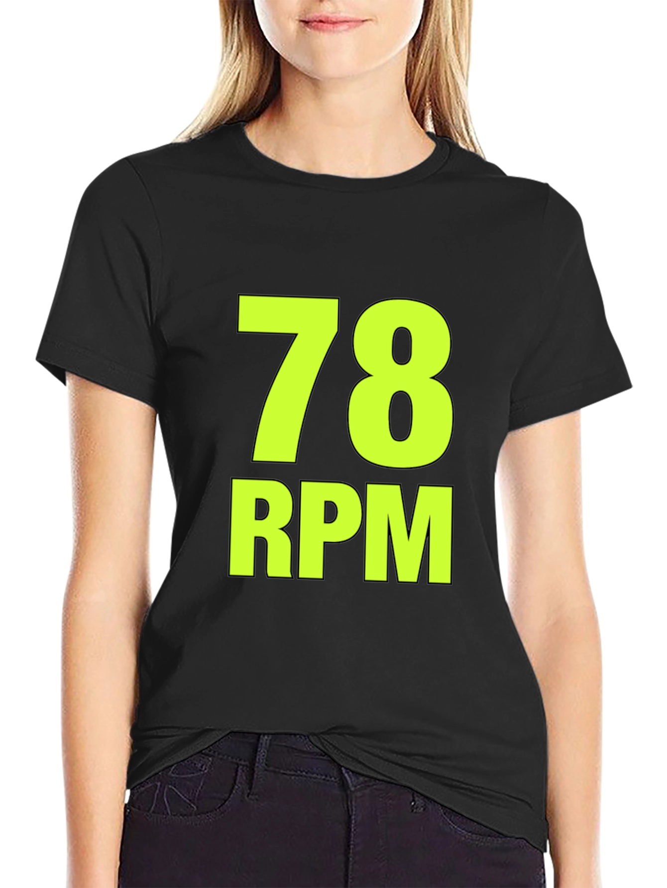 78 RPM T-Shirt - Retro Music Fan Tee