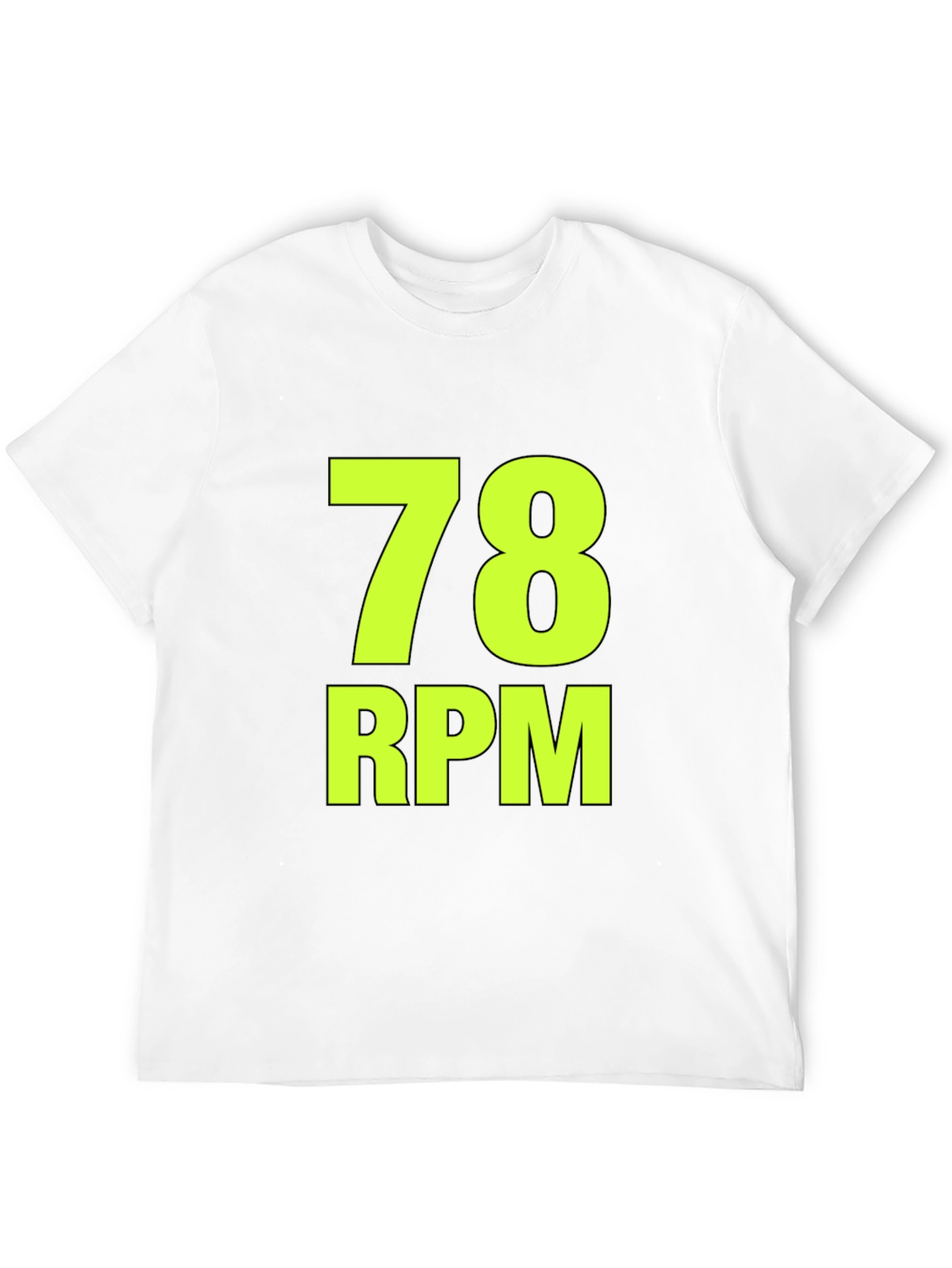 78 RPM T-Shirt - Retro Music Fan Tee