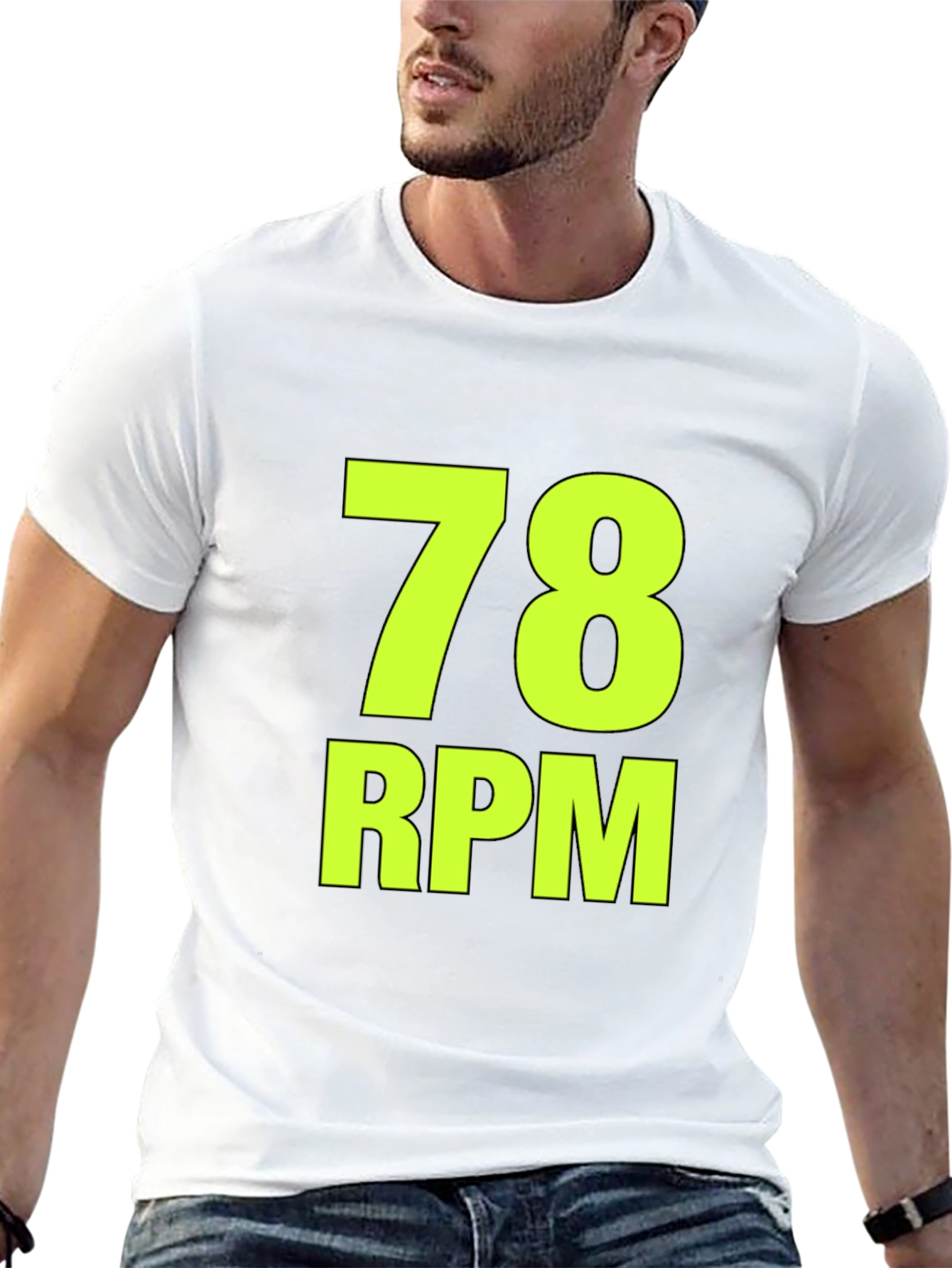 78 RPM T-Shirt - Retro Music Fan Tee