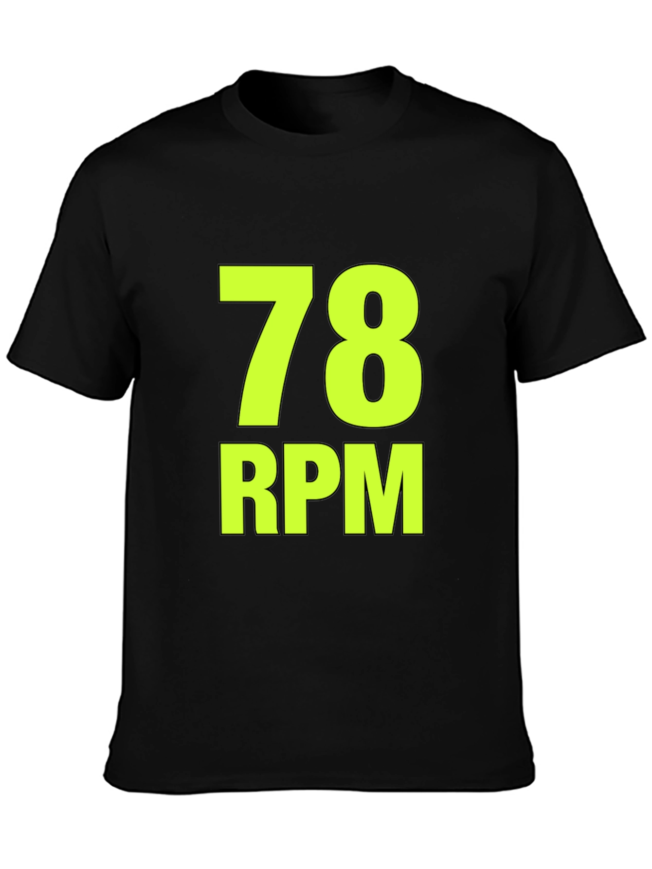 78 RPM T-Shirt - Retro Music Fan Tee