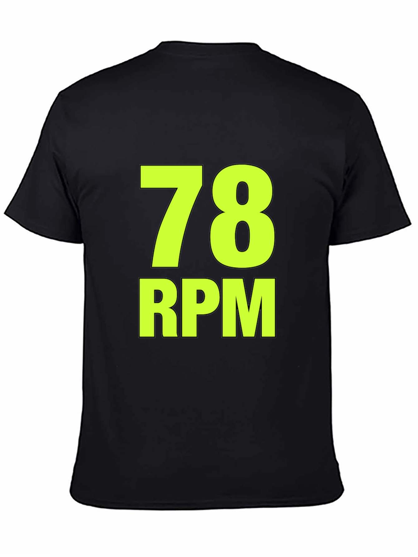78 RPM T-Shirt - Retro Music Fan Tee