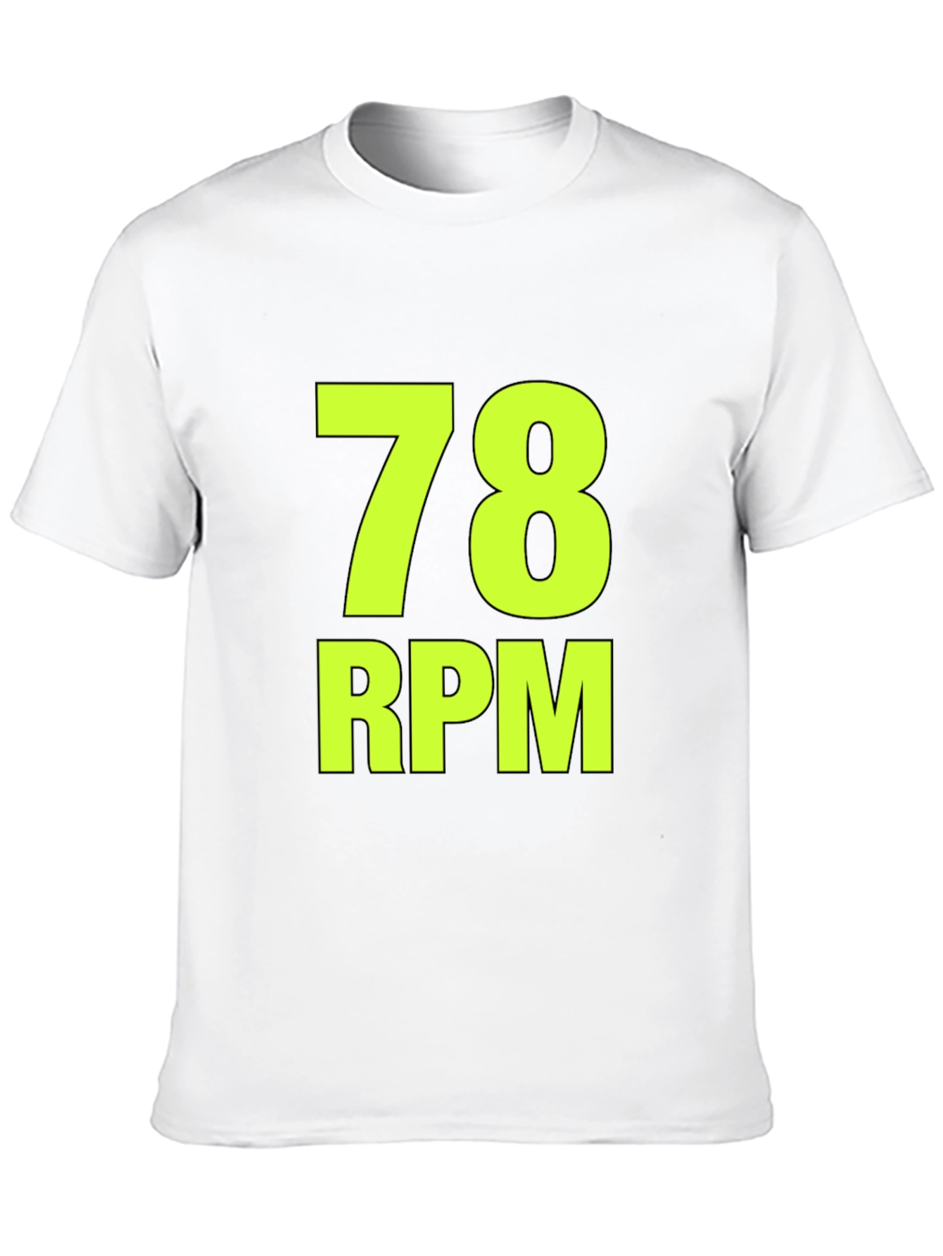 78 RPM T-Shirt - Retro Music Fan Tee