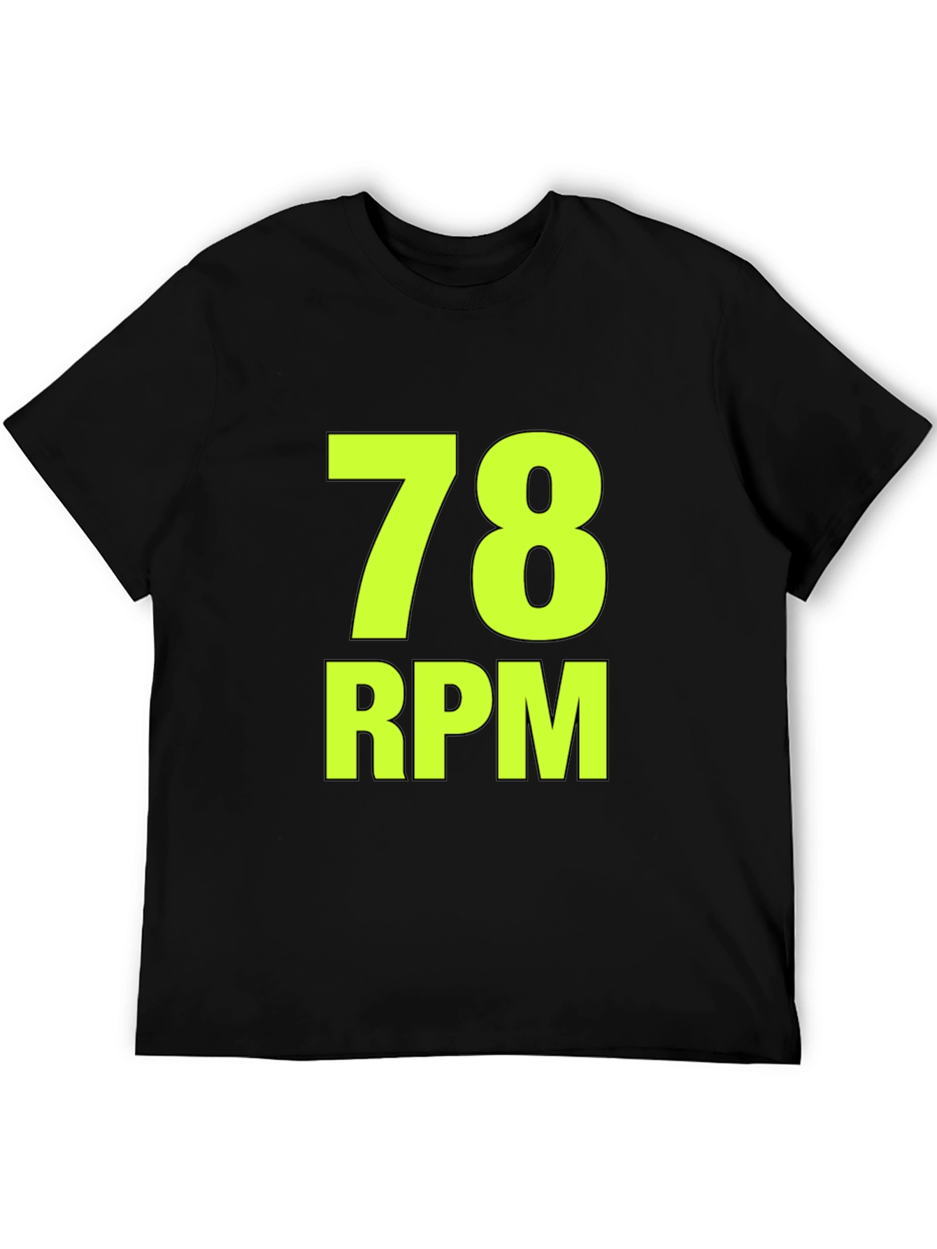 78 RPM T-Shirt - Retro Music Fan Tee