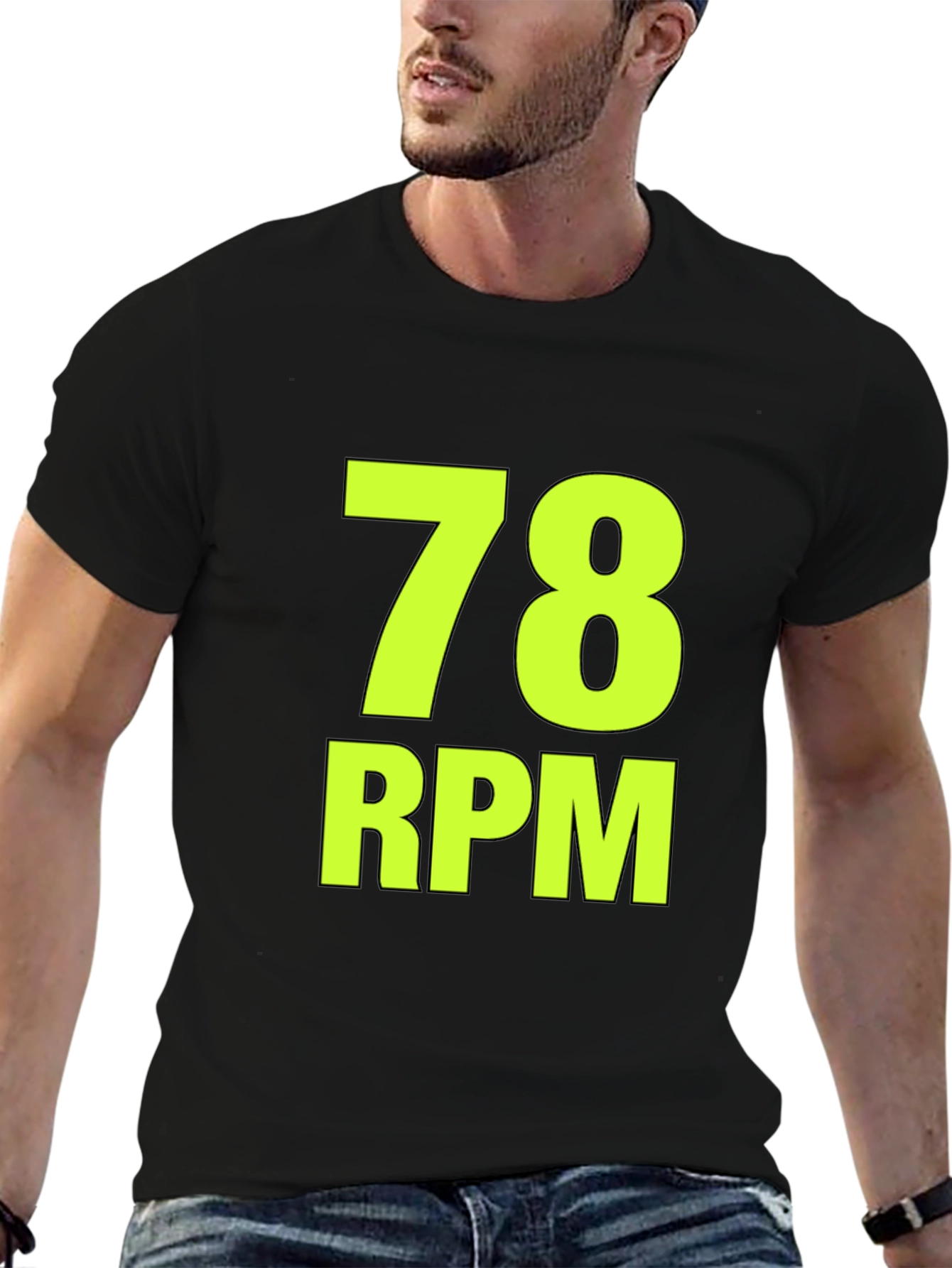 78 RPM T-Shirt - Retro Music Fan Tee