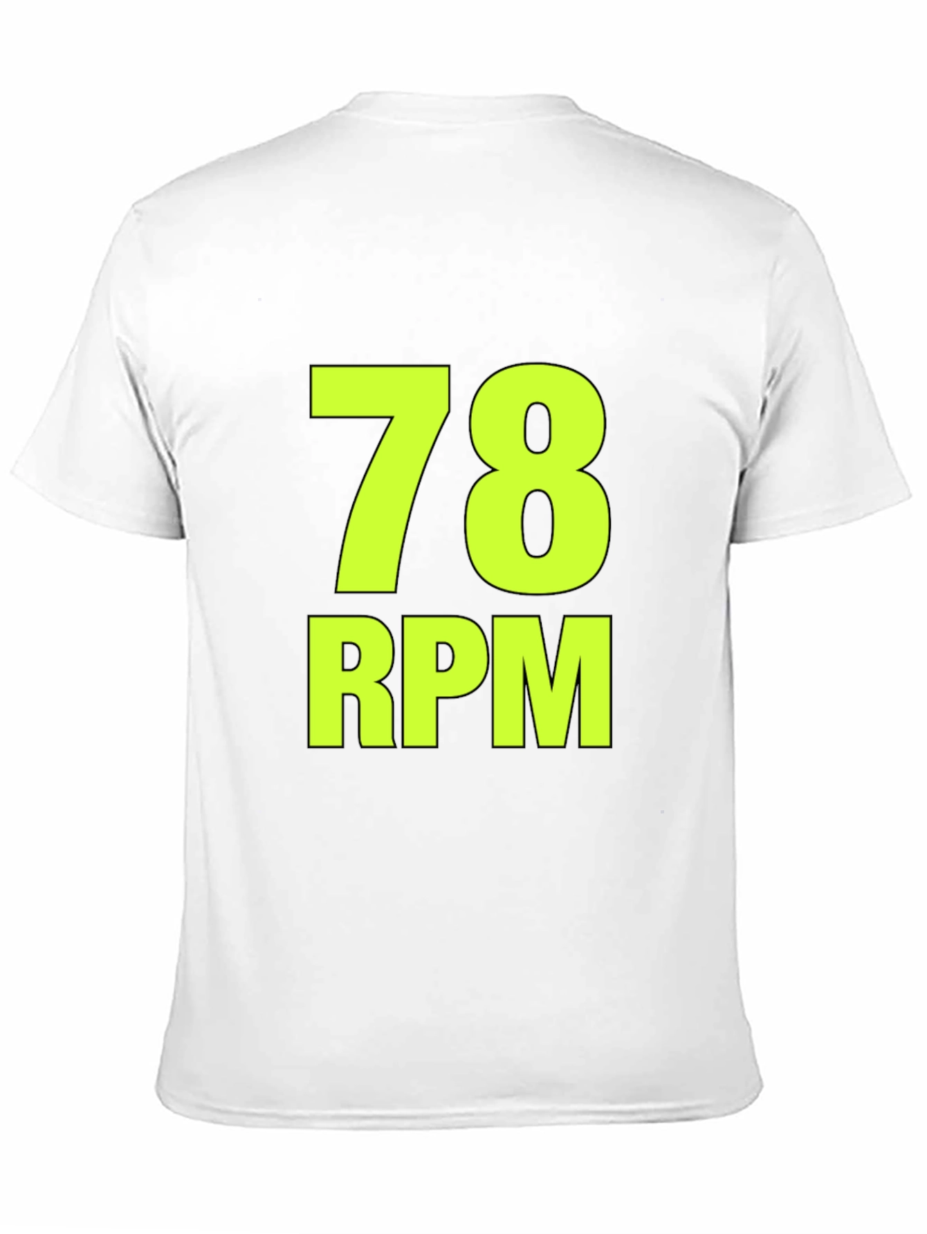 78 RPM T-Shirt - Retro Music Fan Tee