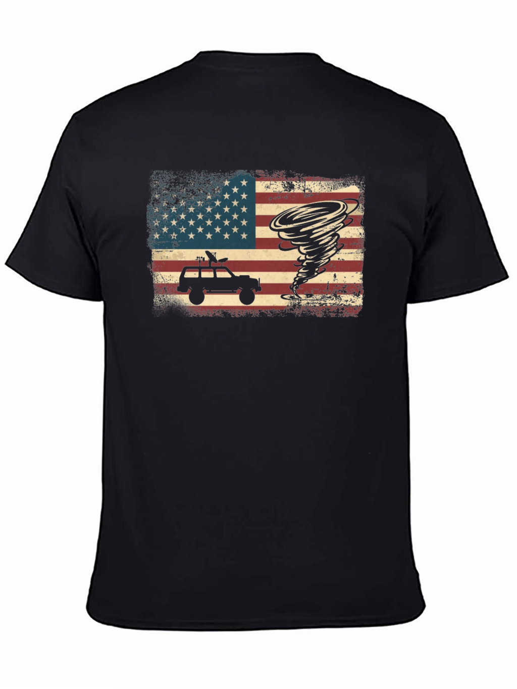 American Flag Storm Chaser T-Shirt
