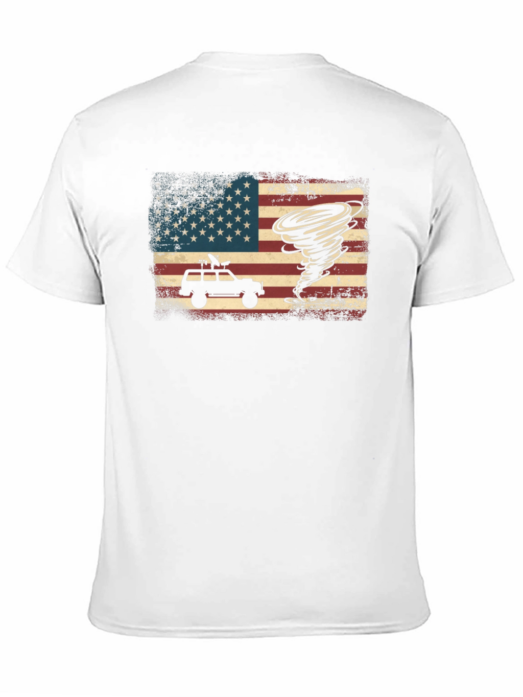 American Flag Storm Chaser T-Shirt