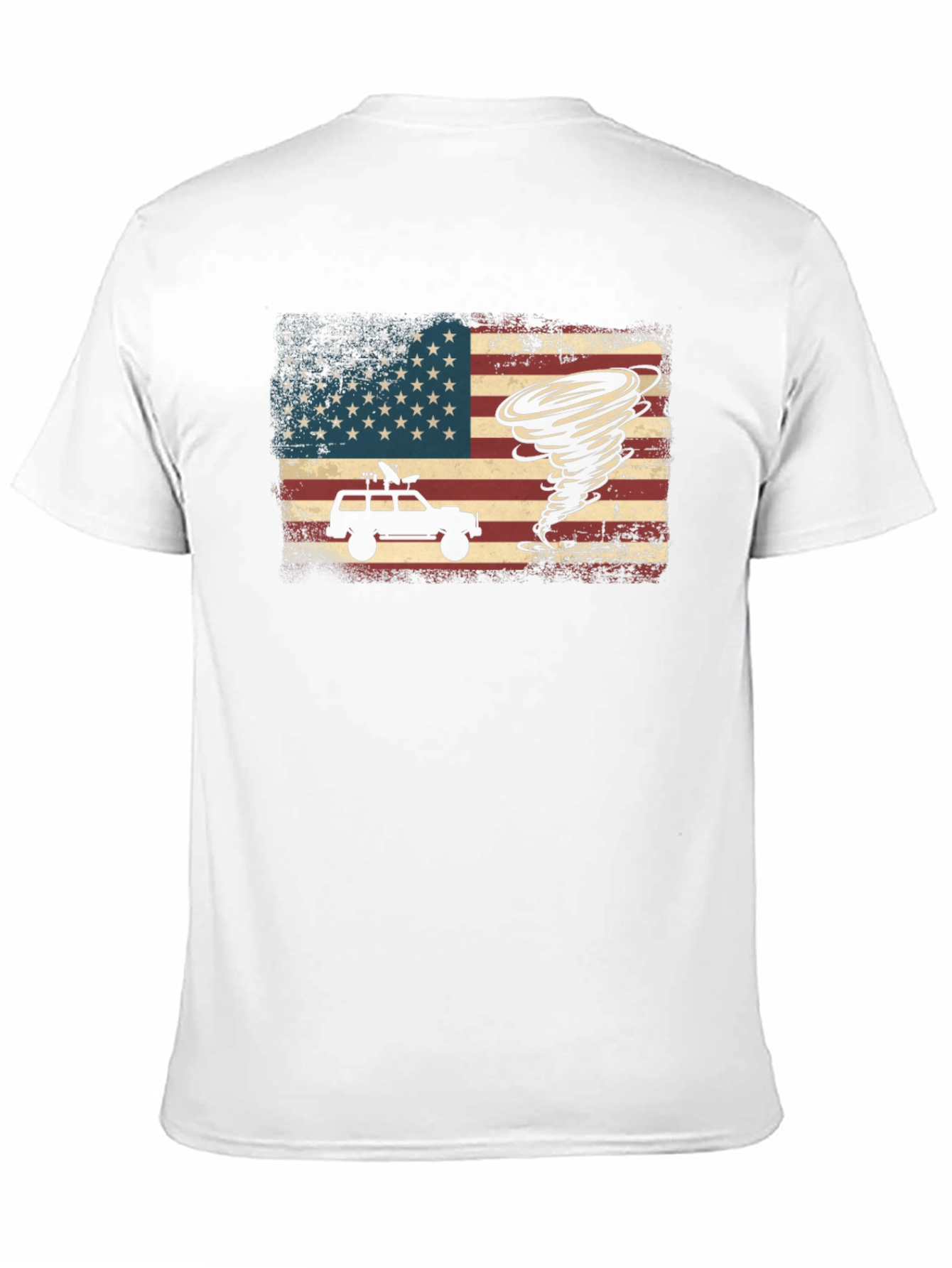 American Flag Storm Chaser T-Shirt