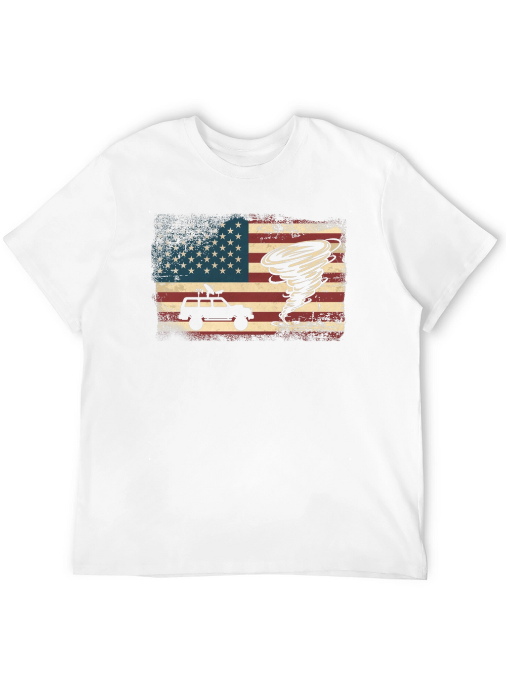 American Flag Storm Chaser T-Shirt