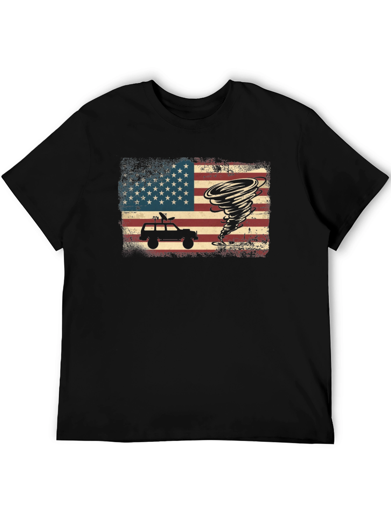 American Flag Storm Chaser T-Shirt