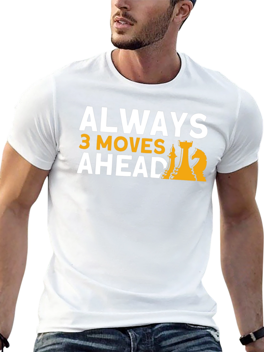 Always 3 Moves Ahead Chess T-Shirt