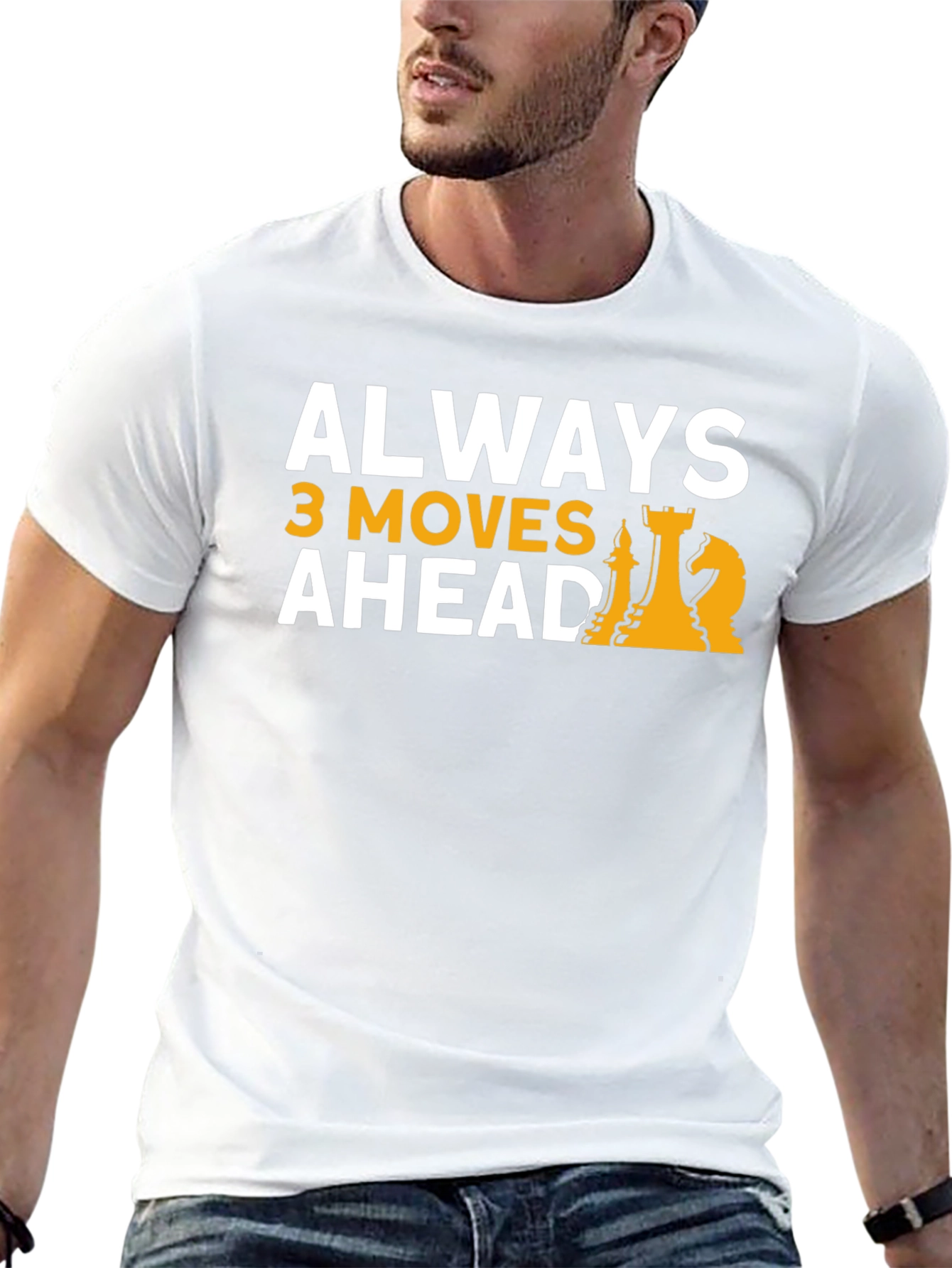 Always 3 Moves Ahead Chess T-Shirt