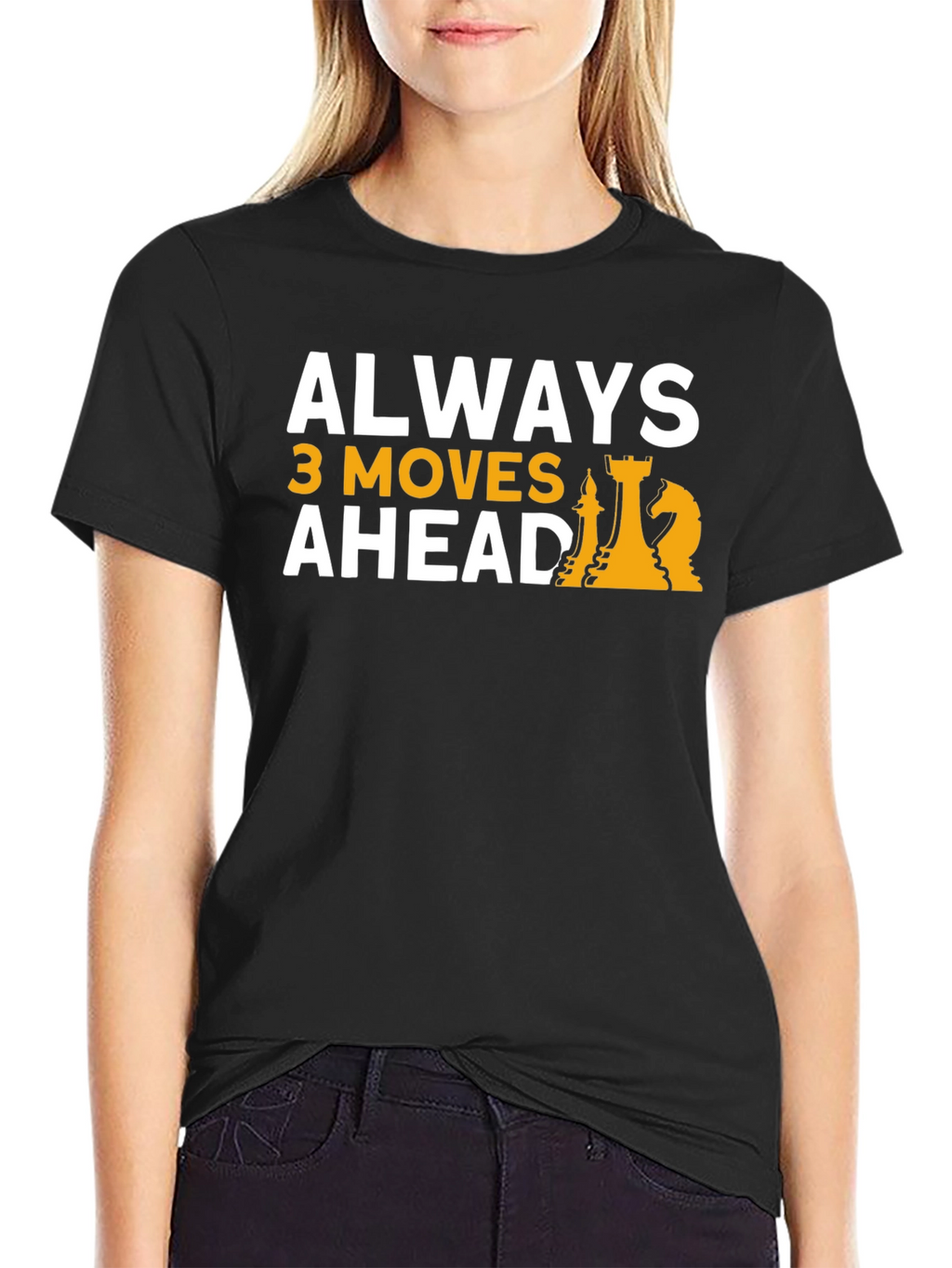 Always 3 Moves Ahead Chess T-Shirt