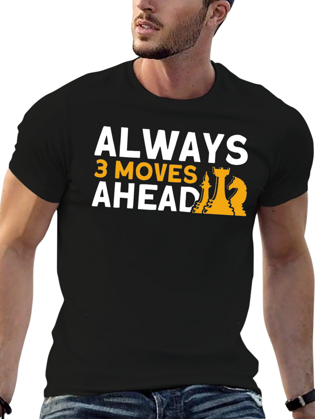 Always 3 Moves Ahead Chess T-Shirt