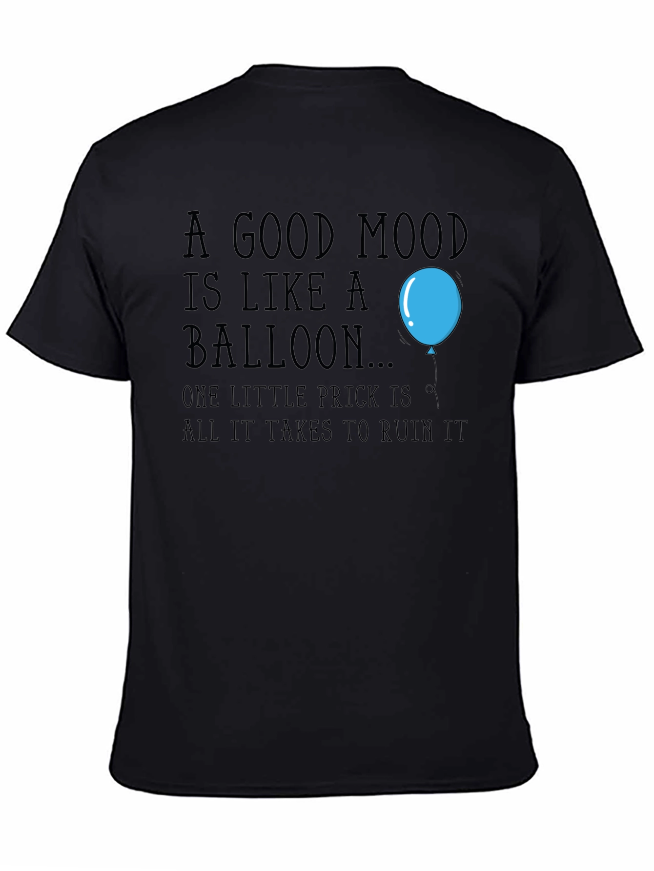 A Good Mood Balloon Graphic Tee - Unisex