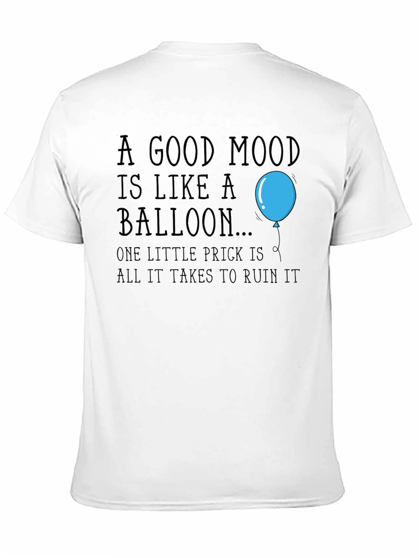 A Good Mood Balloon Graphic Tee - Unisex