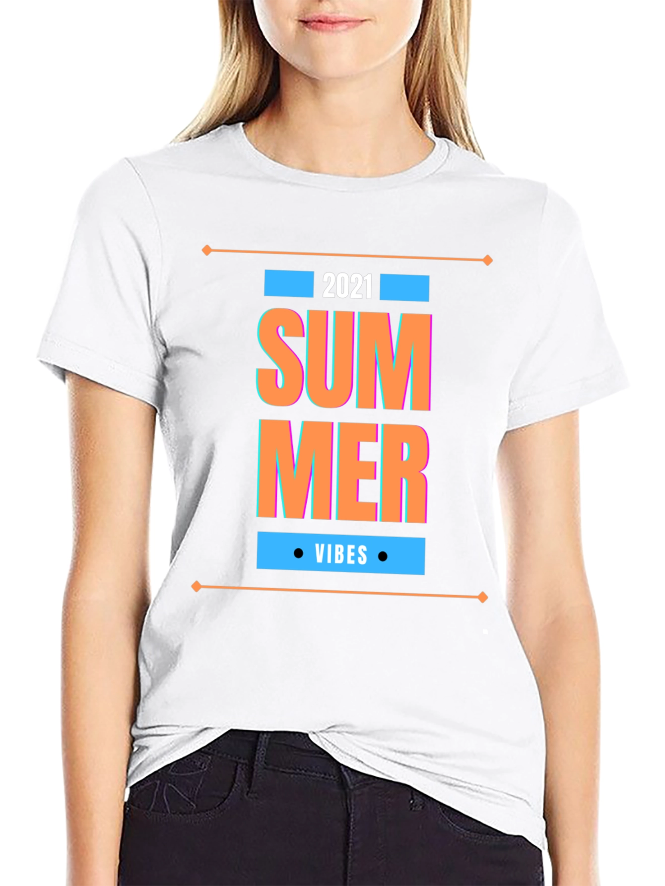 2021 Summer Vibes Graphic Tee