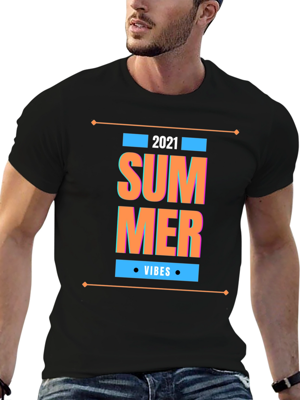 2021 Summer Vibes Graphic Tee