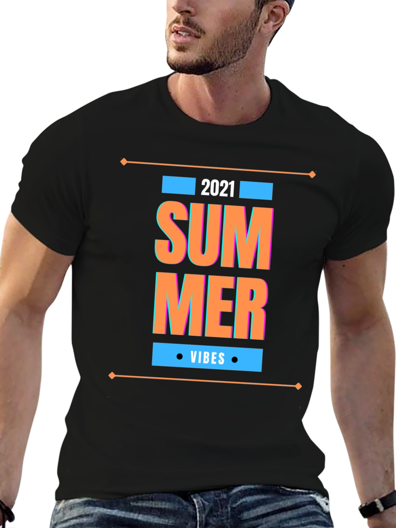 2021 Summer Vibes Graphic Tee