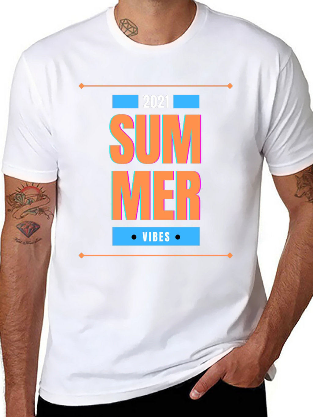 2021 Summer Vibes Graphic Tee