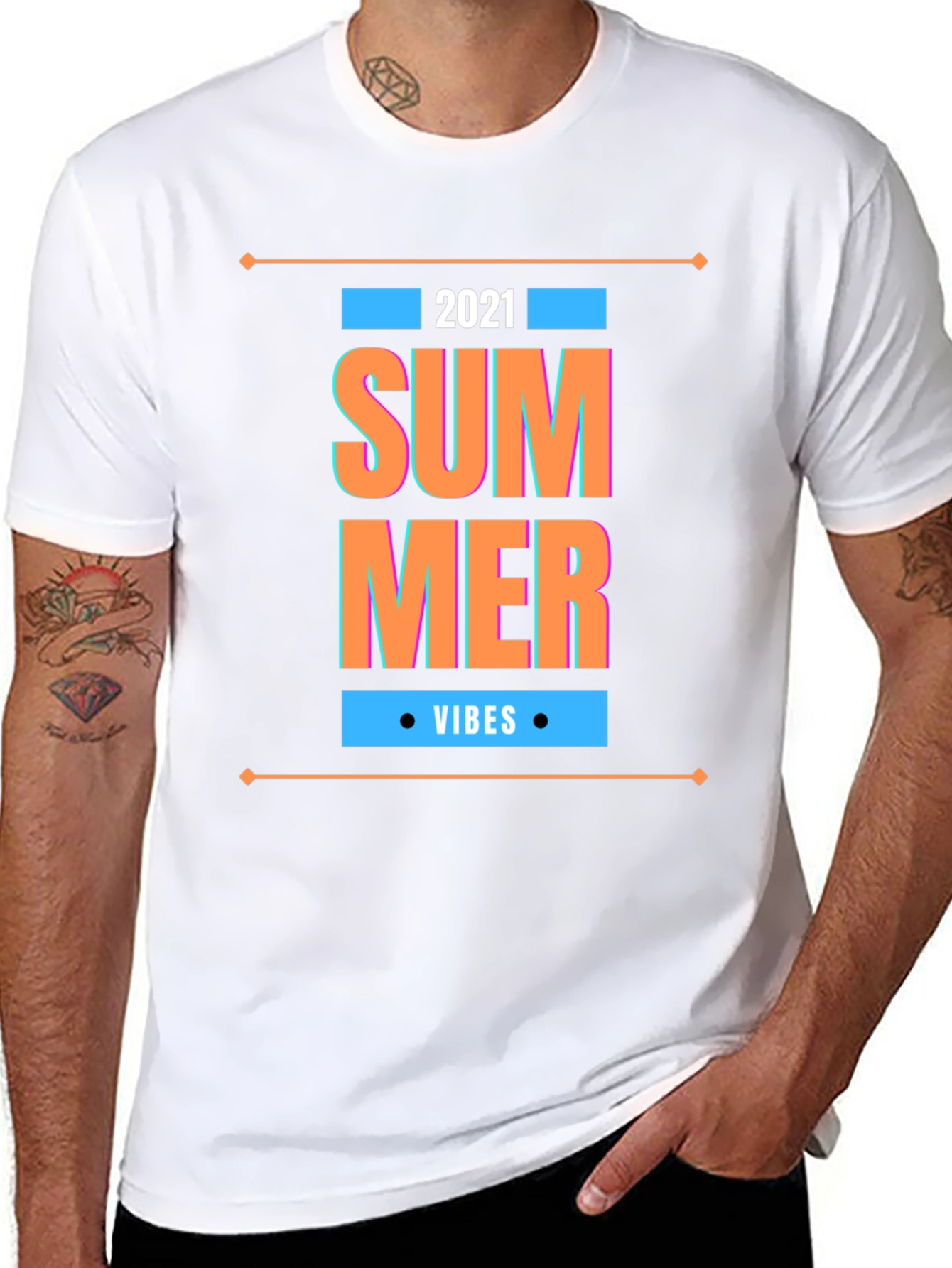 2021 Summer Vibes Graphic Tee