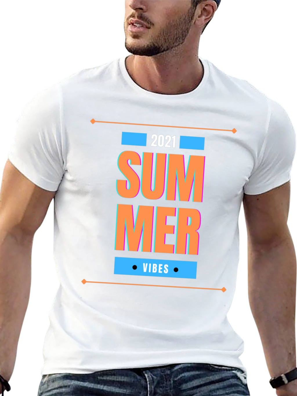 2021 Summer Vibes Graphic Tee