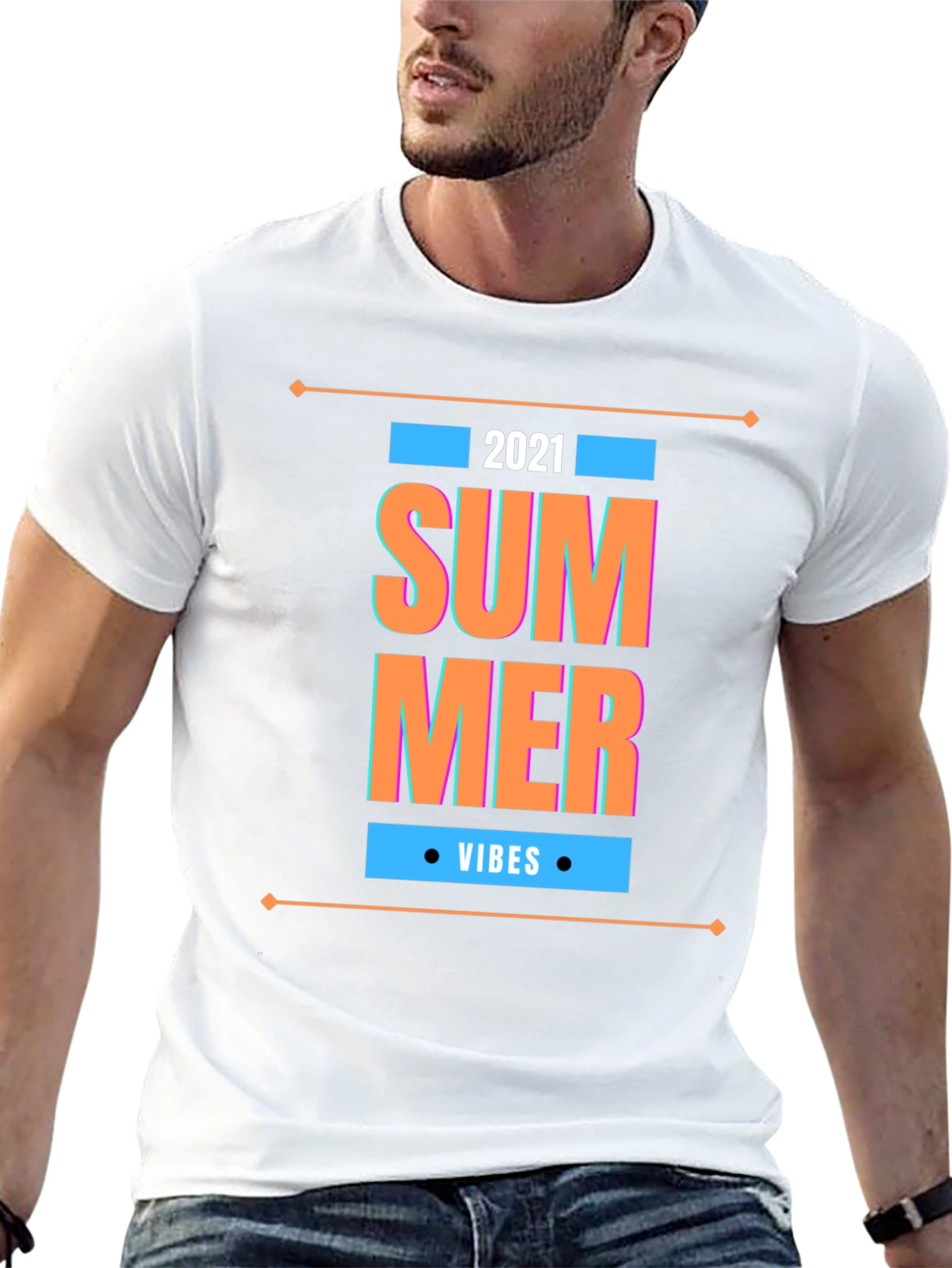 2021 Summer Vibes Graphic Tee