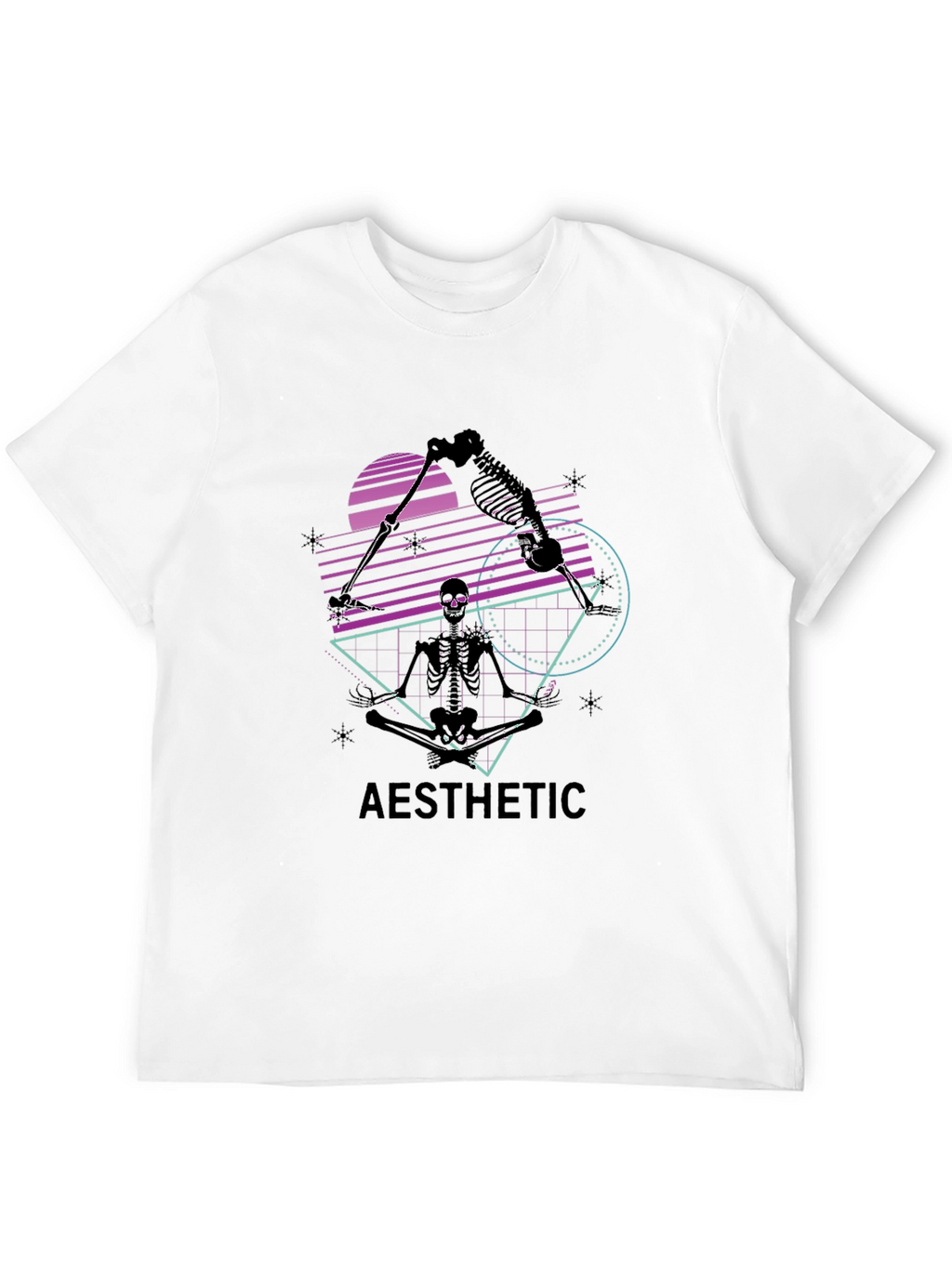 Aesthetic Skeleton Graphic Tee
