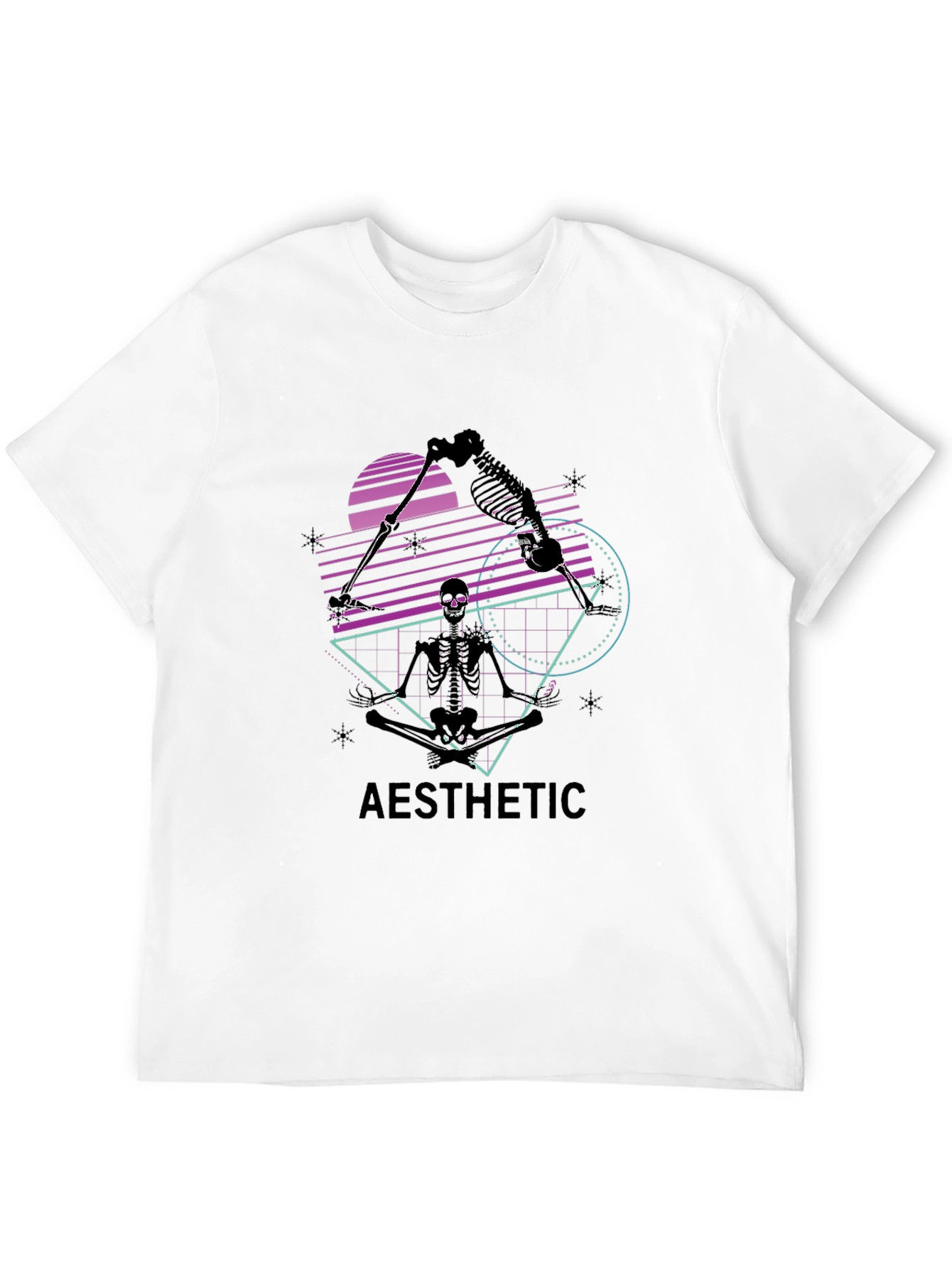 Aesthetic Skeleton Graphic Tee
