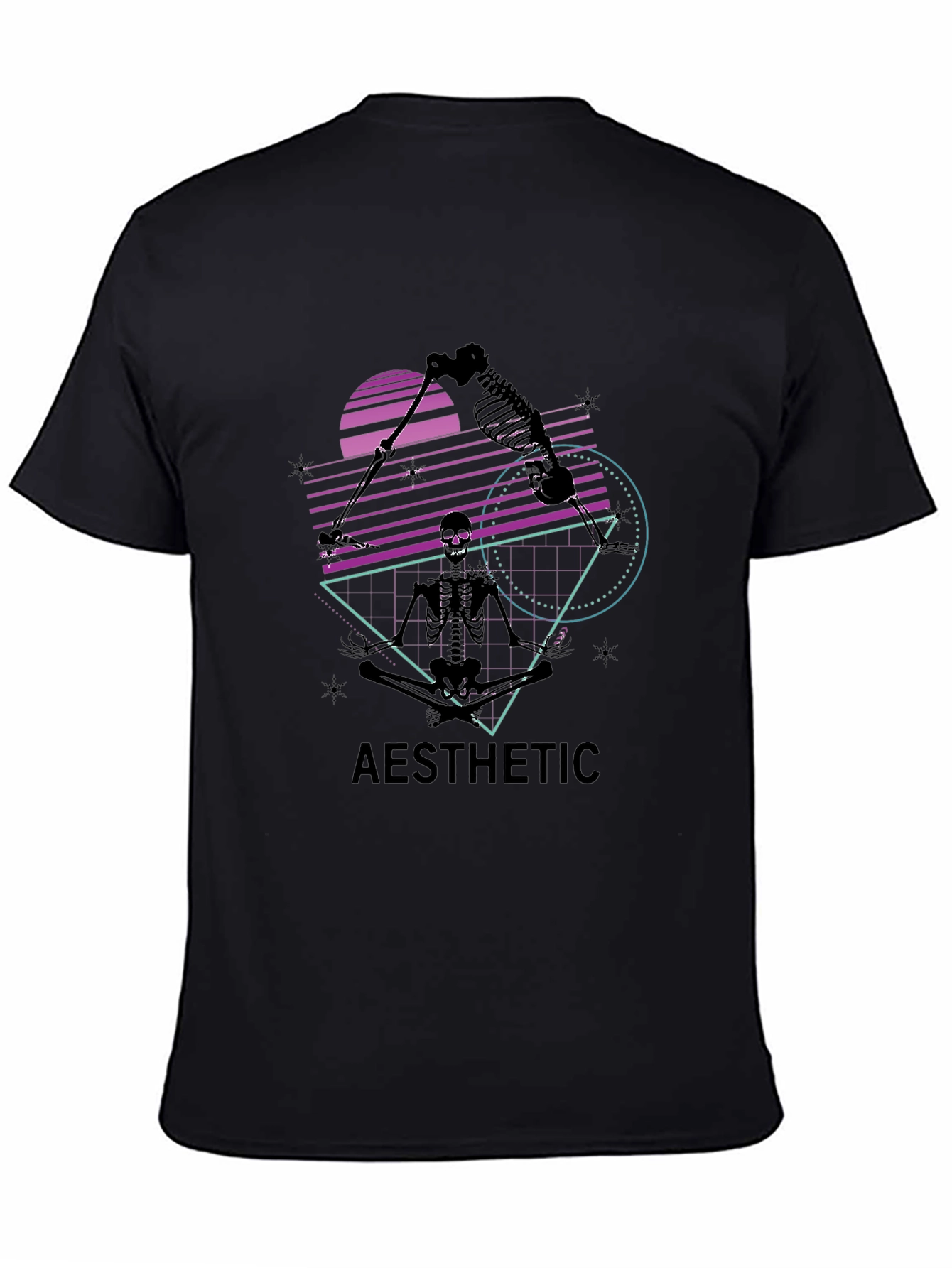 Aesthetic Skeleton Graphic Tee