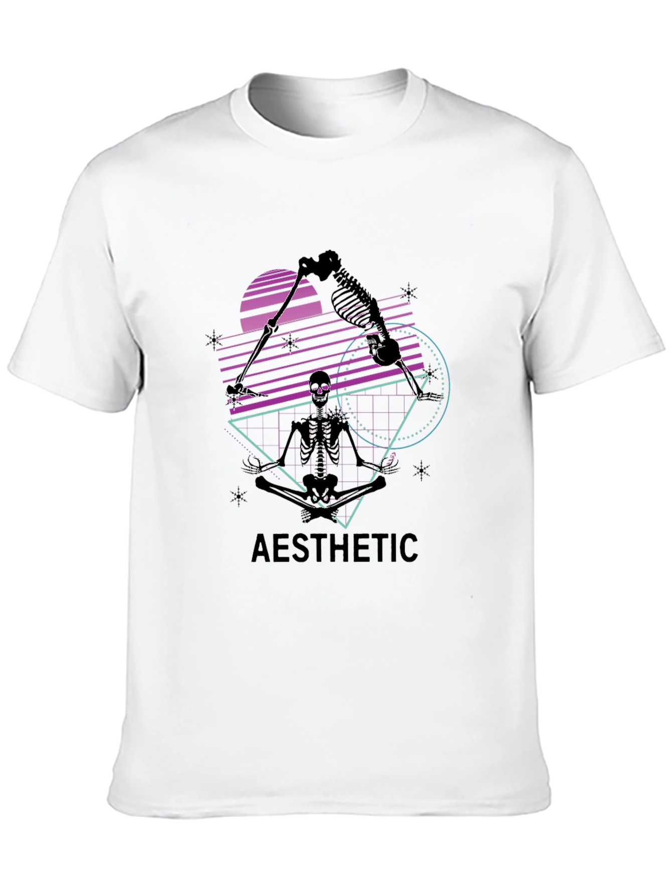 Aesthetic Skeleton Graphic Tee