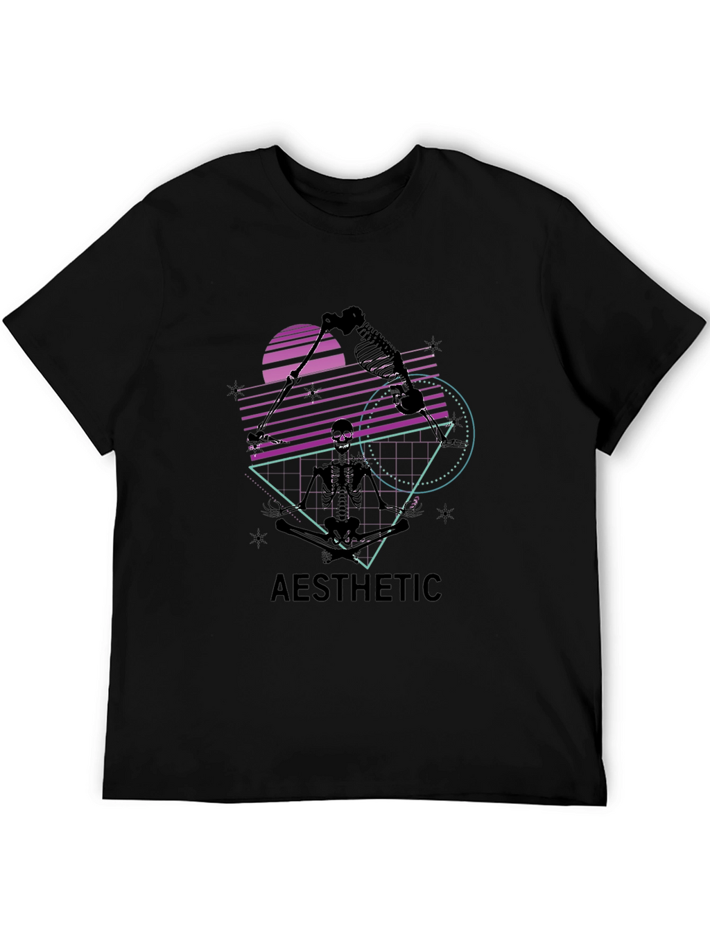 Aesthetic Skeleton Graphic Tee