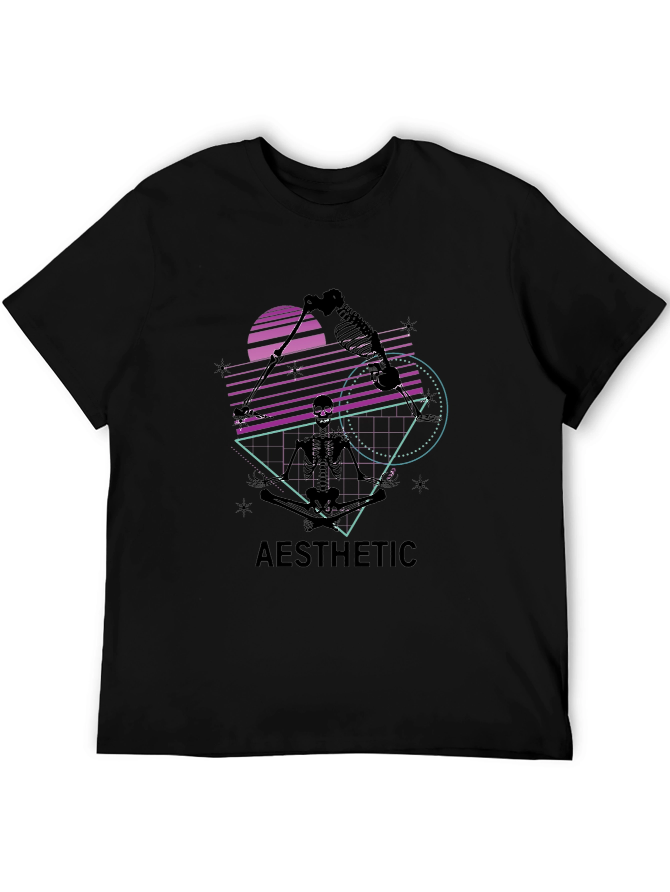 Aesthetic Skeleton Graphic Tee