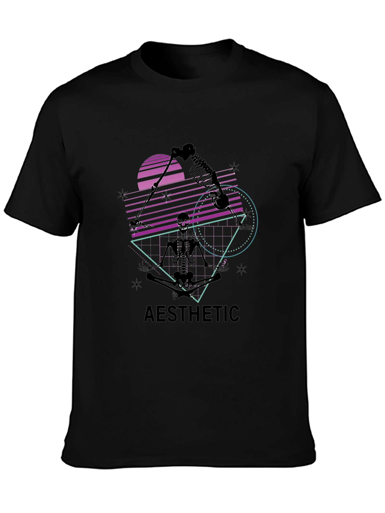 Aesthetic Skeleton Graphic Tee