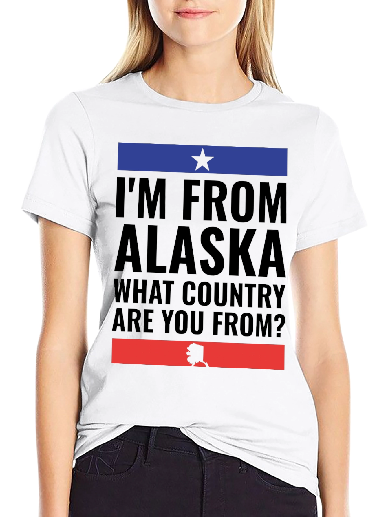 Alaska Pride T-Shirt: What Country Are You From?