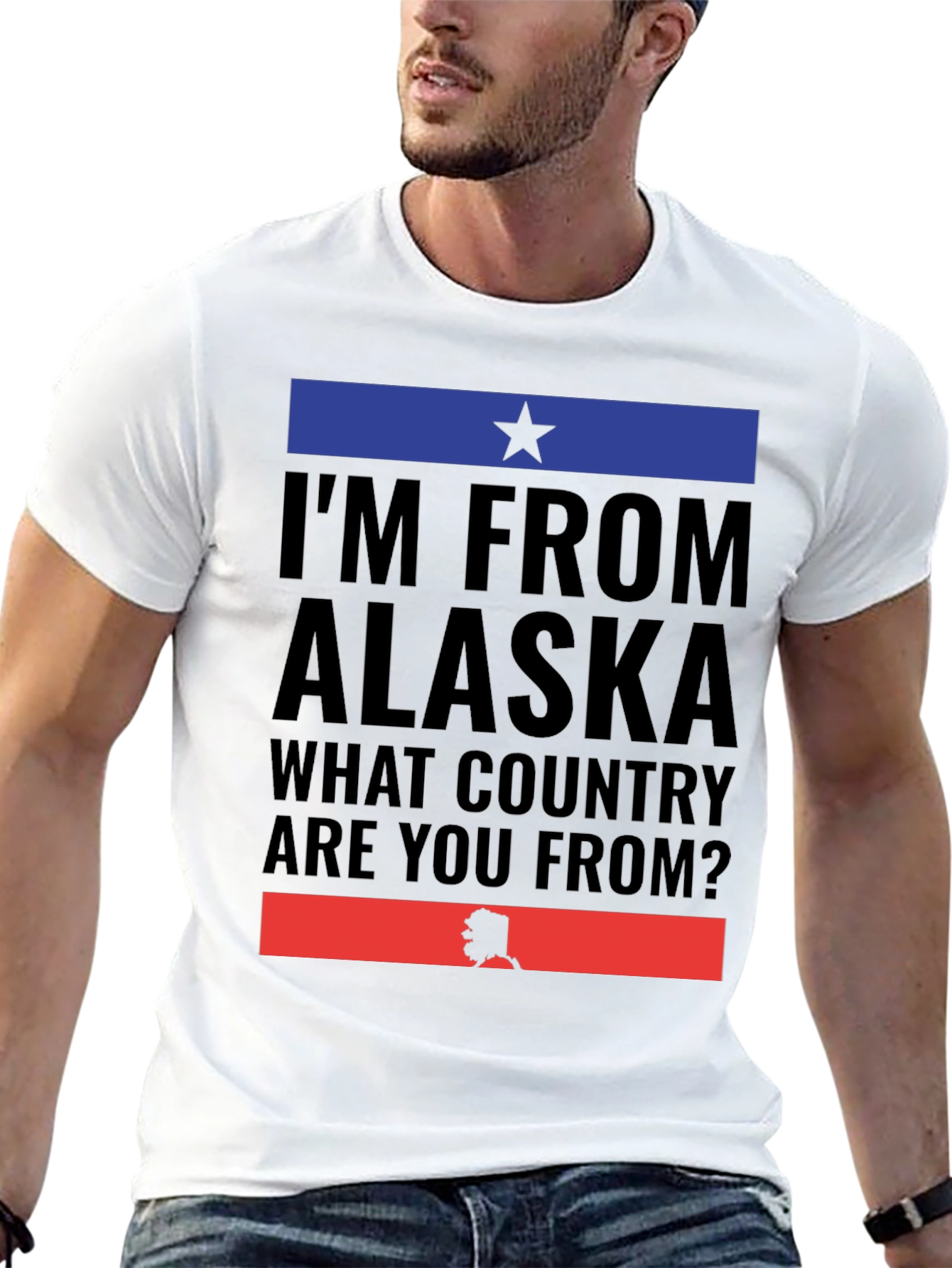 Alaska Pride T-Shirt: What Country Are You From?
