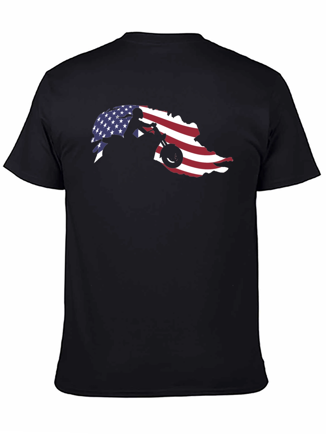 American Flag Motocross T-Shirt