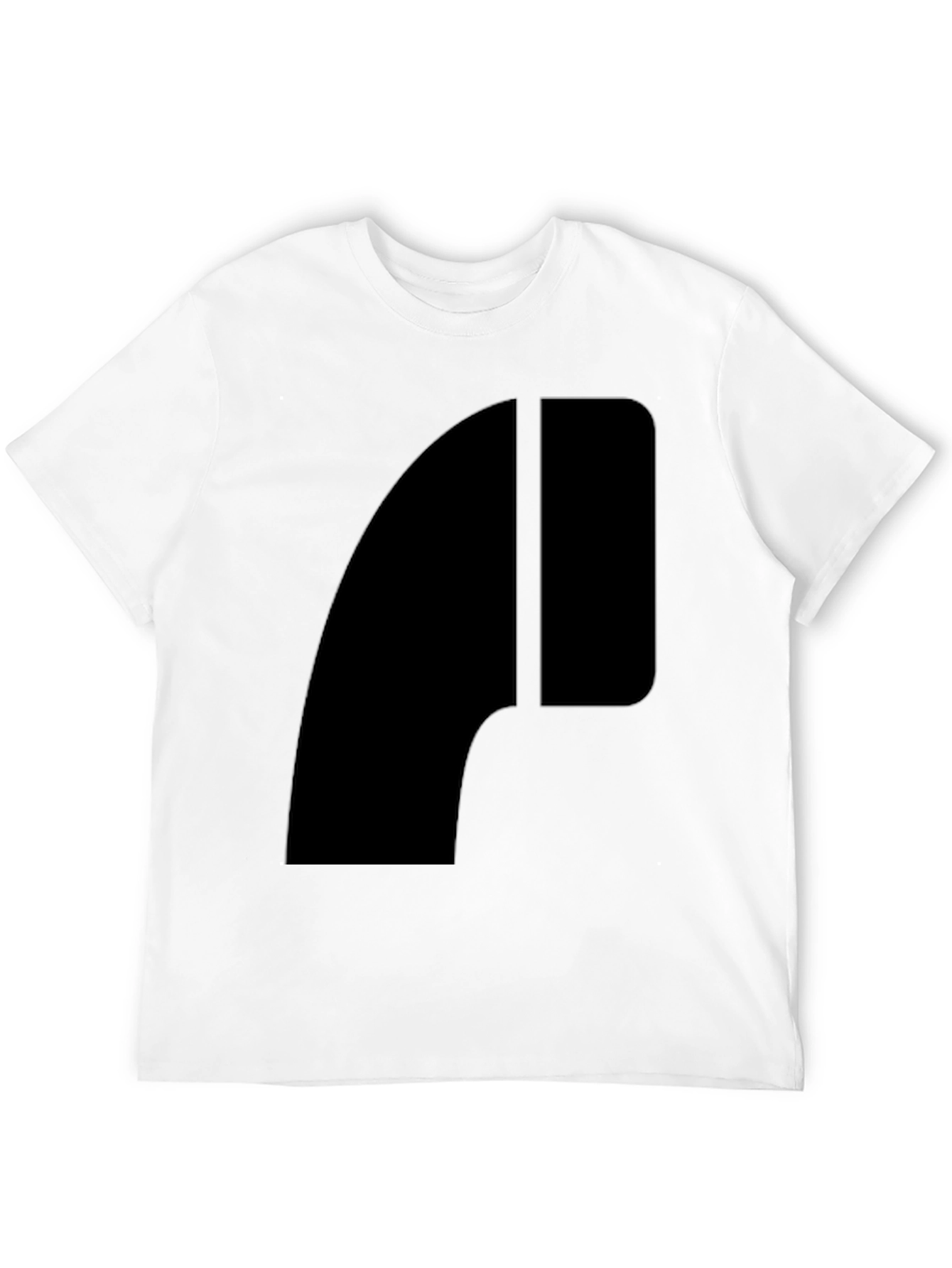 Abstract Graphic Black T-Shirt - Modern Style